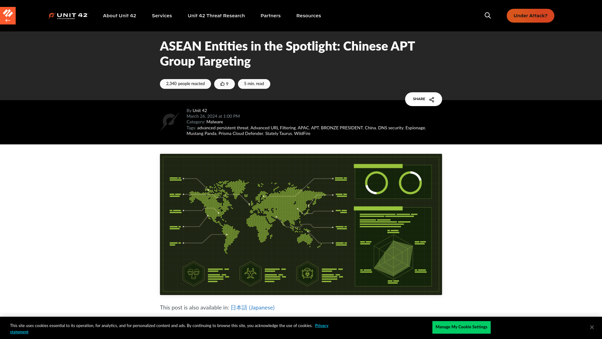 ASEAN Entities in the Spotlight: Chinese APT Group Targeting