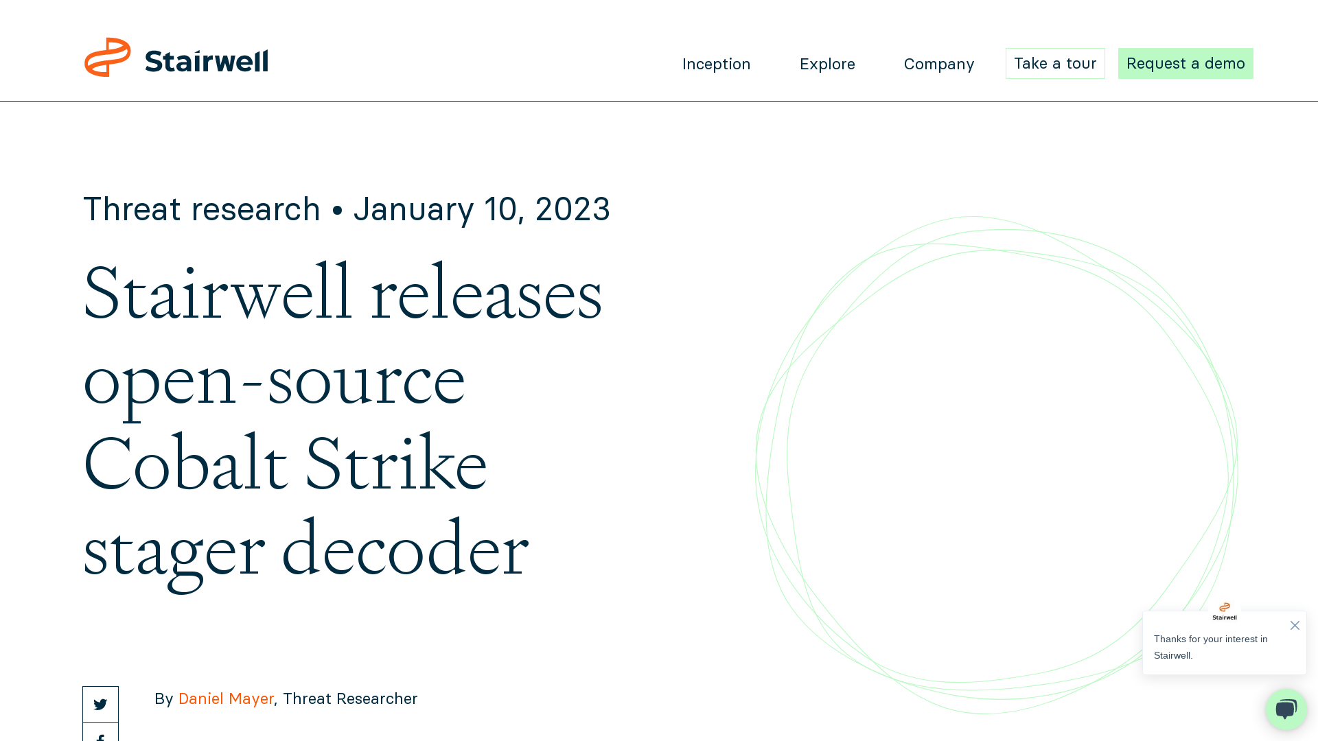 Stairwell releases open-source Cobalt Strike stager decoder - Stairwell