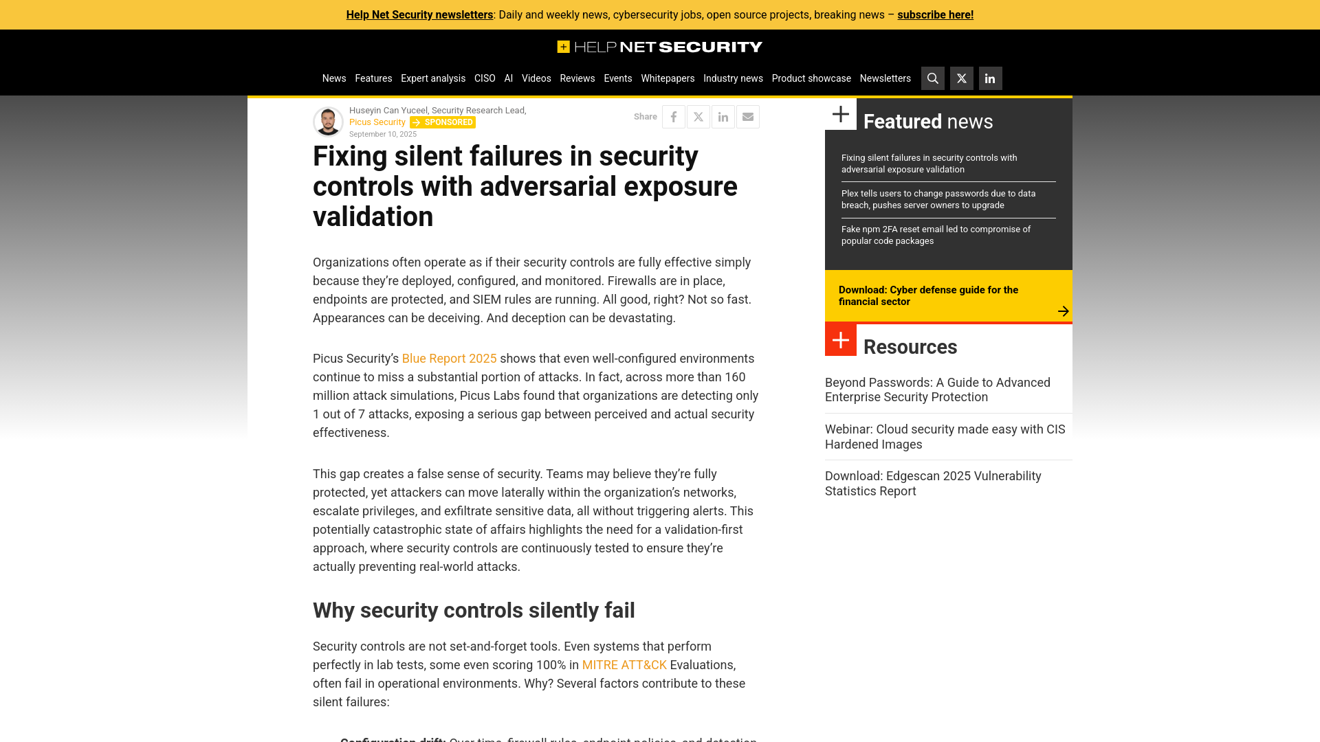 Fixing silent failures in security controls with adversarial exposure validation - Help Net Security