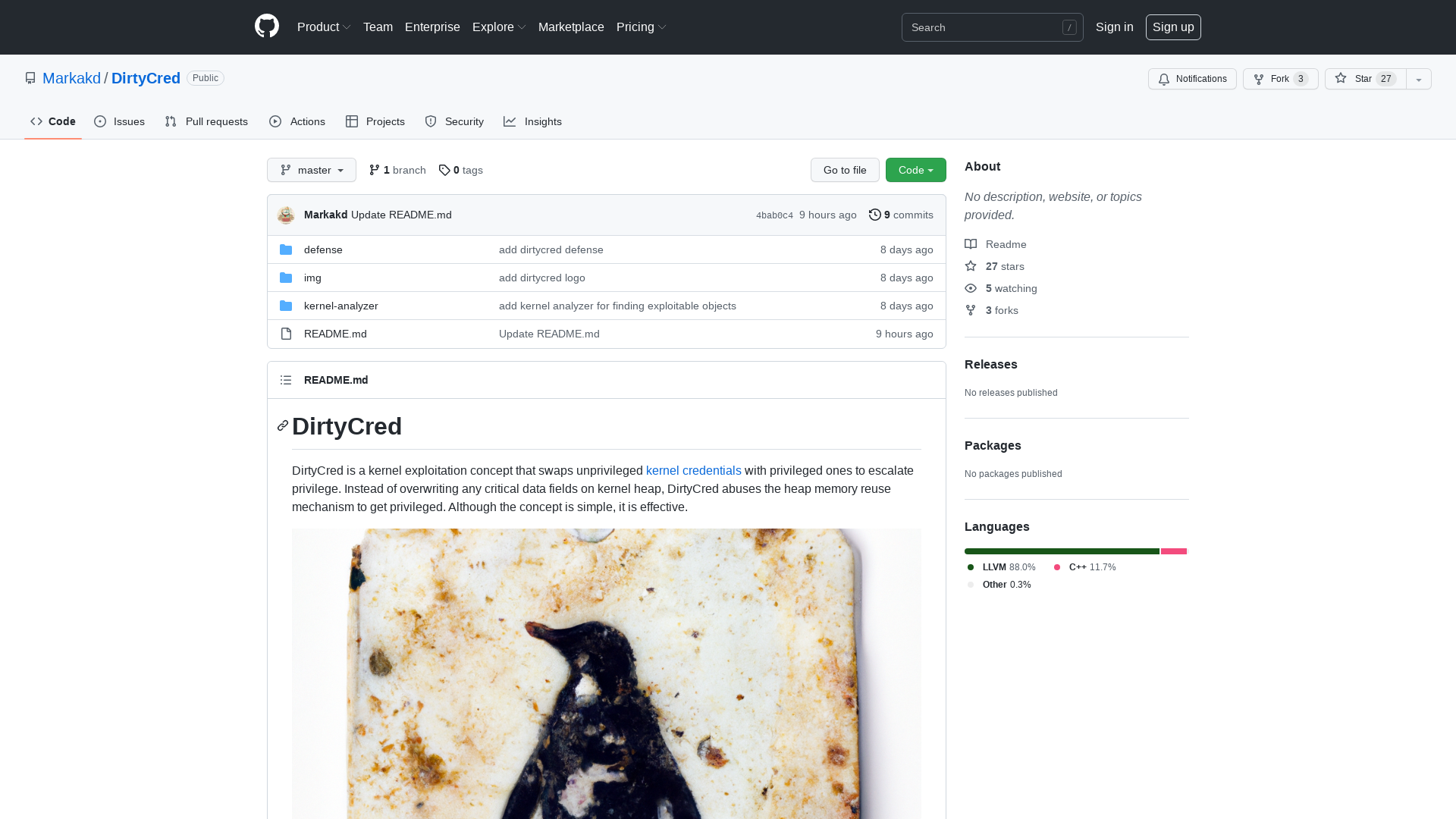 GitHub - Markakd/DirtyCred
