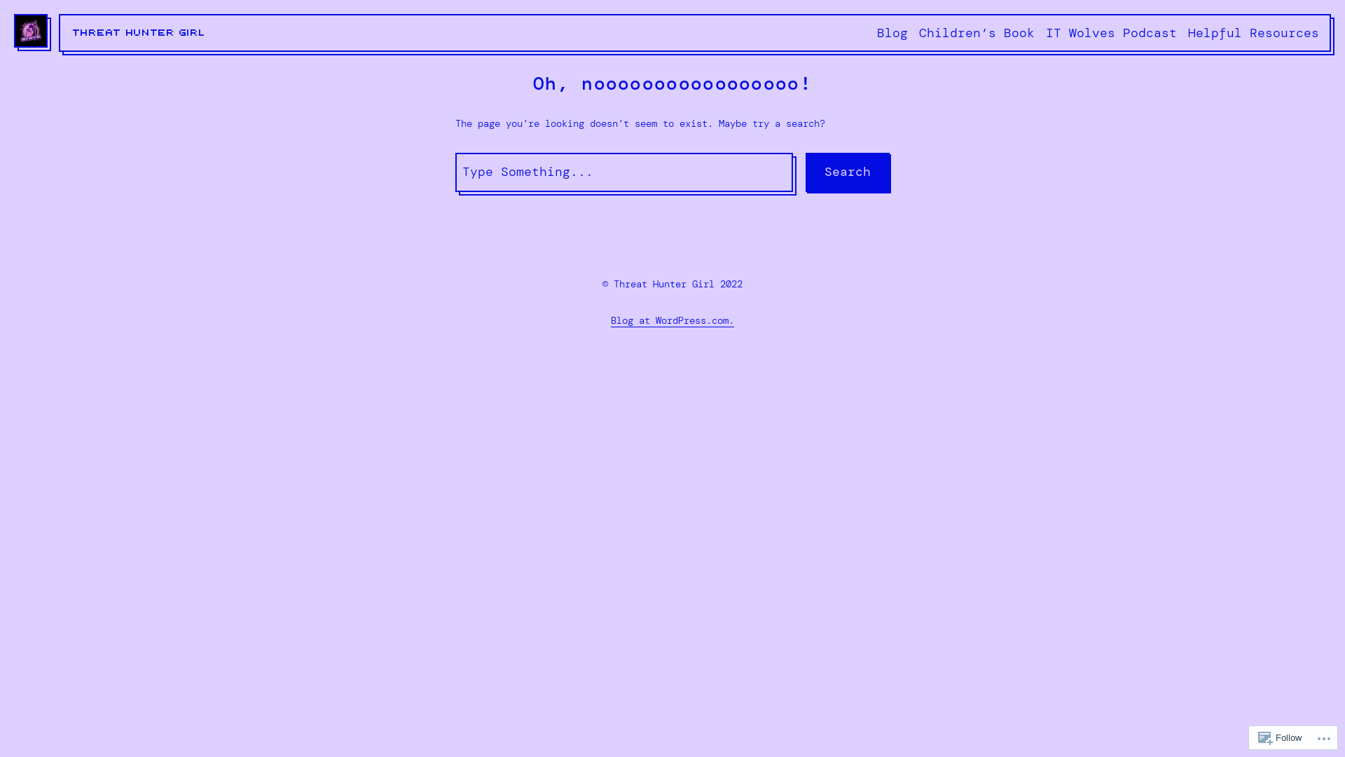 Page not found – Threat Hunter Girl