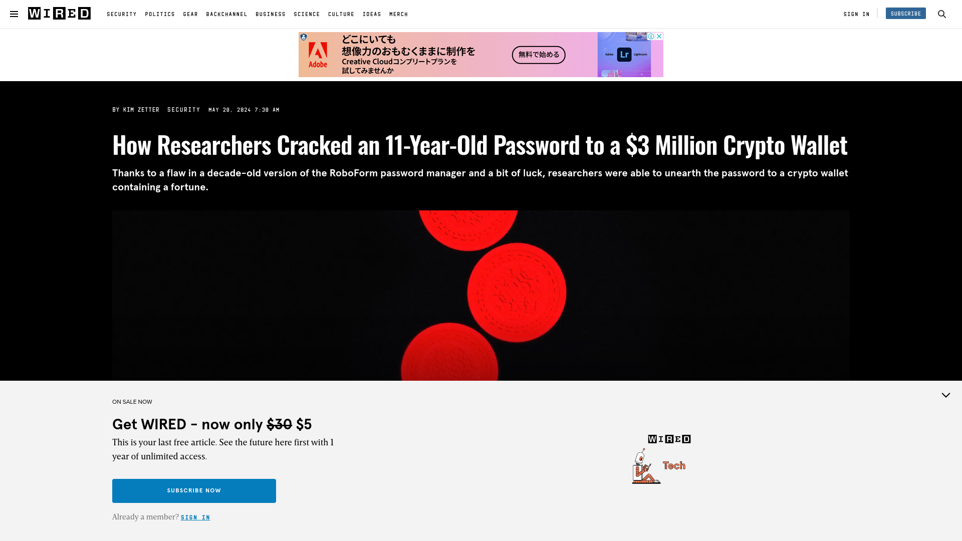 How Researchers Cracked an 11-Year-Old Password to a $3 Million Crypto Wallet | WIRED