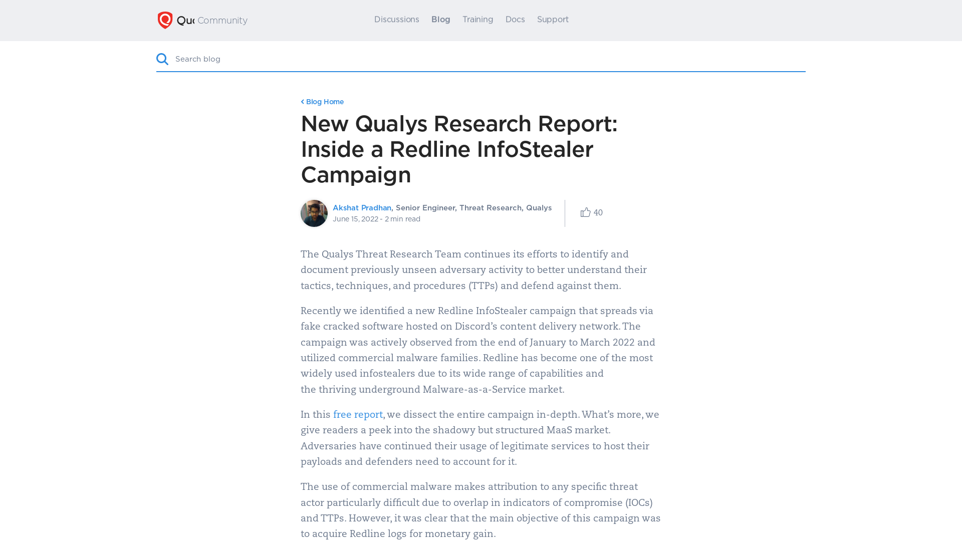 New Qualys Research Report: Inside a Redline InfoStealer Campaign | Qualys Security Blog