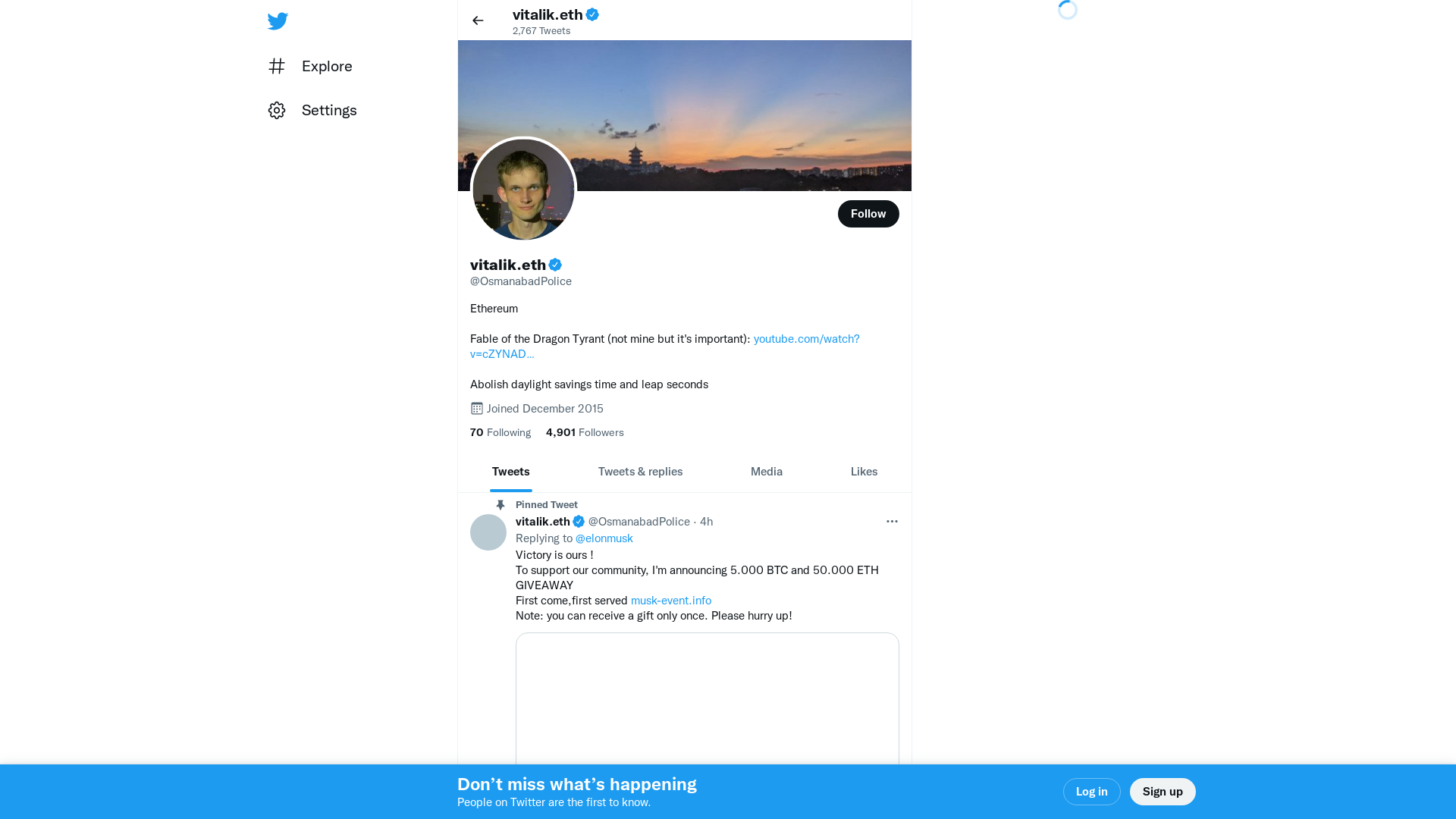 vi­t­­alik.eth (@OsmanabadPolice) / Twitter
