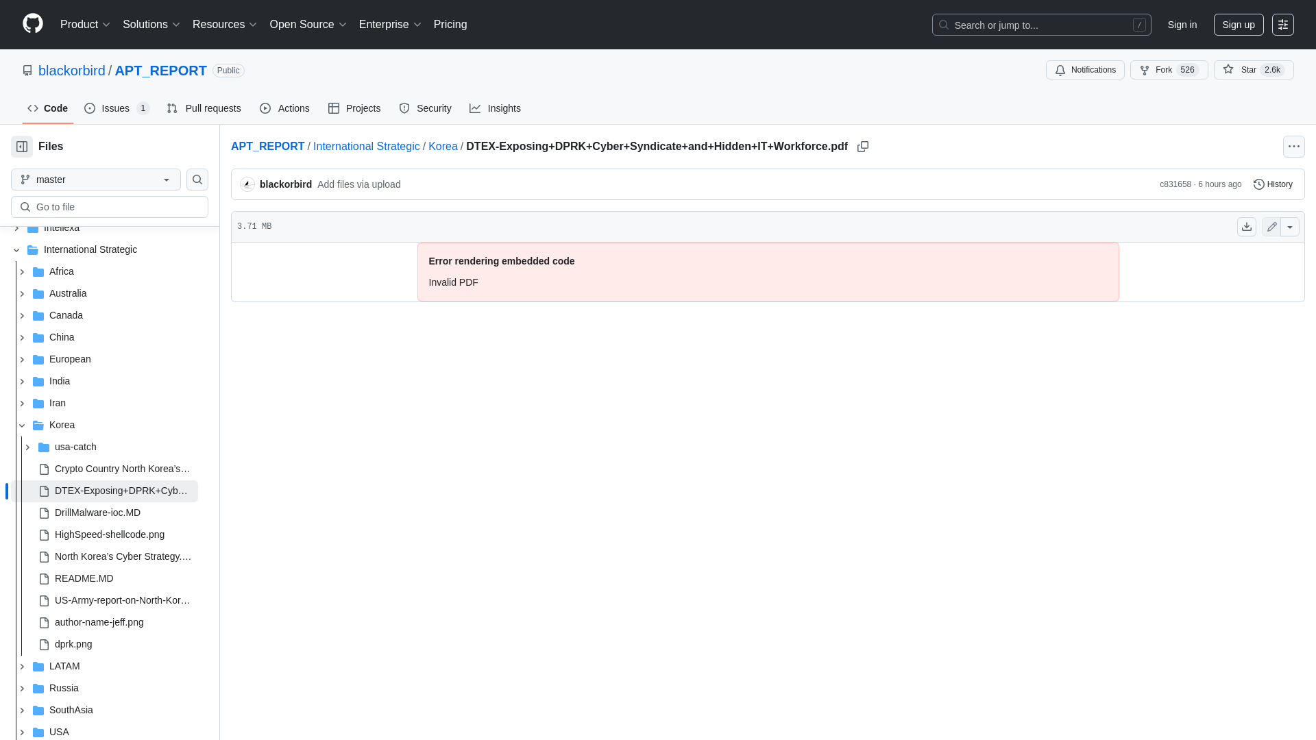 APT_REPORT/International Strategic/Korea/DTEX-Exposing+DPRK+Cyber+Syndicate+and+Hidden+IT+Workforce.pdf at master · blackorbird/APT_REPORT · GitHub
