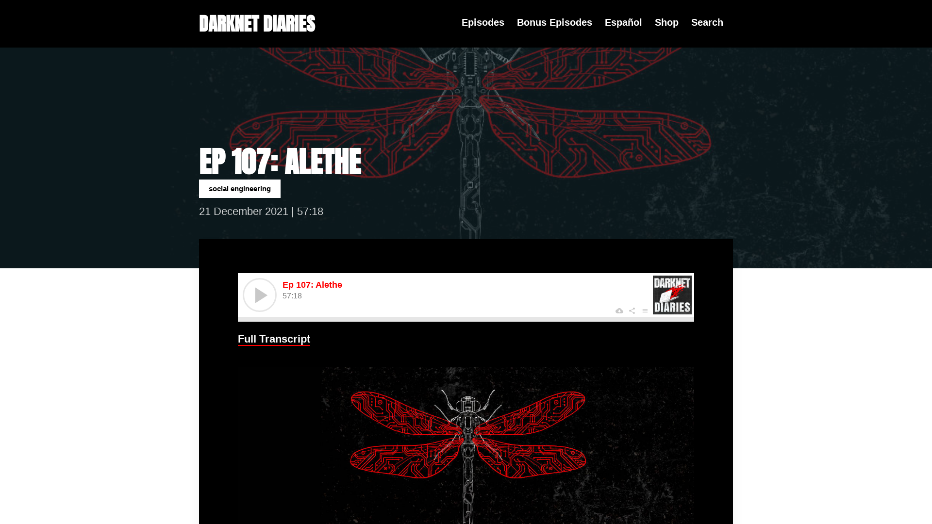 Alethe – Darknet Diaries