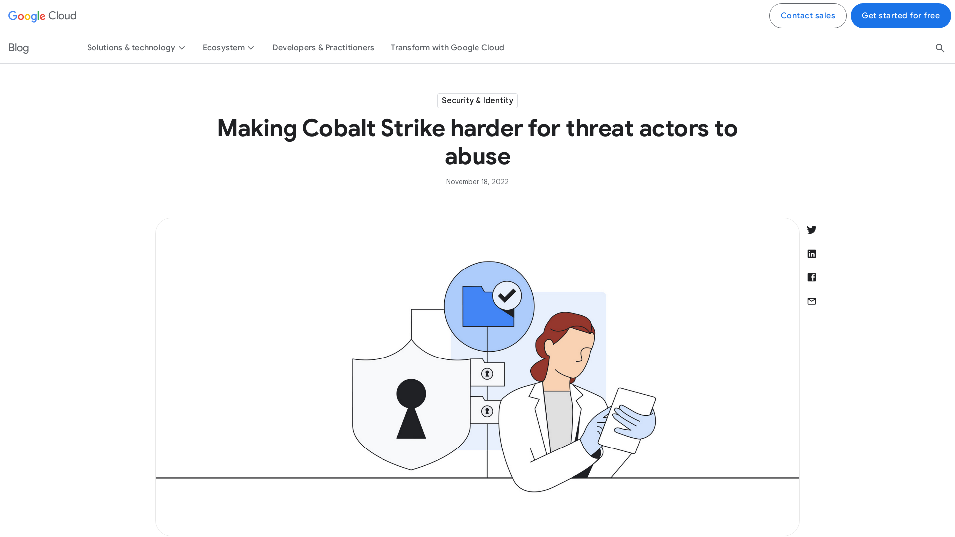 Making Cobalt Strike harder for threat actors to abuse | Google Cloud Blog