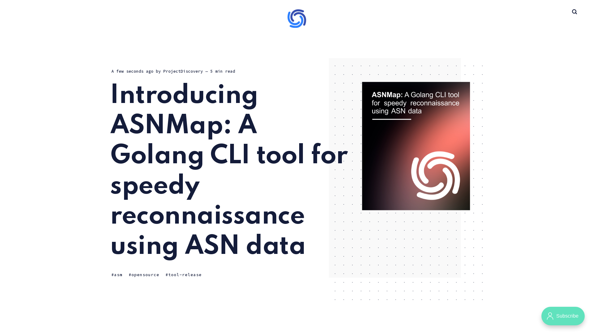 Introducing ASNMap: A Golang CLI tool for speedy reconnaissance using ASN data
