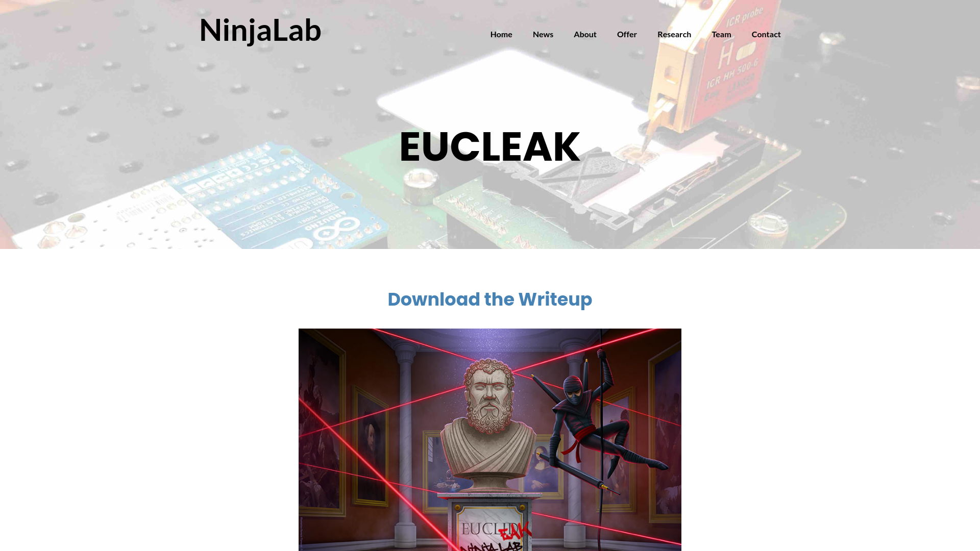 EUCLEAK - NinjaLab