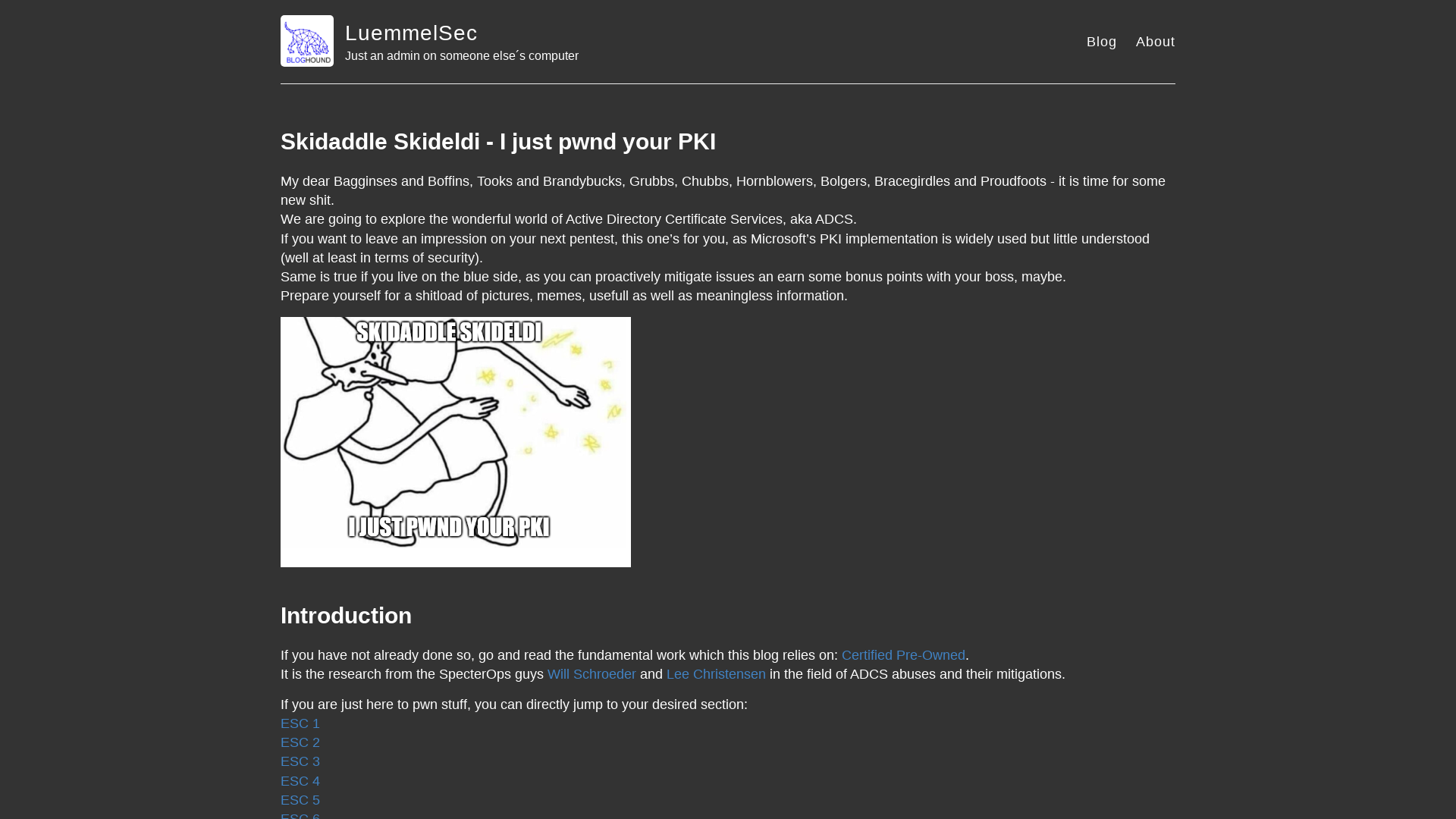 Skidaddle Skideldi - I just pwnd your PKI – LuemmelSec – Just an admin on someone else´s computer