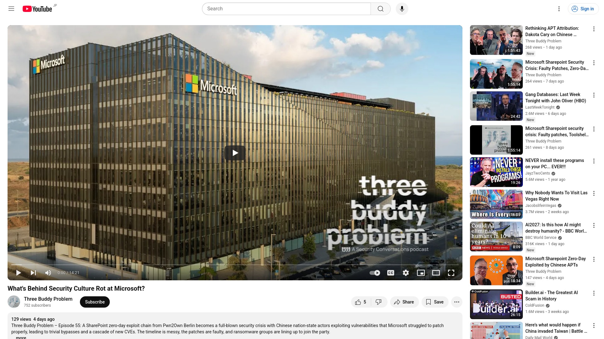 What's Behind Security Culture Rot at Microsoft? - YouTube