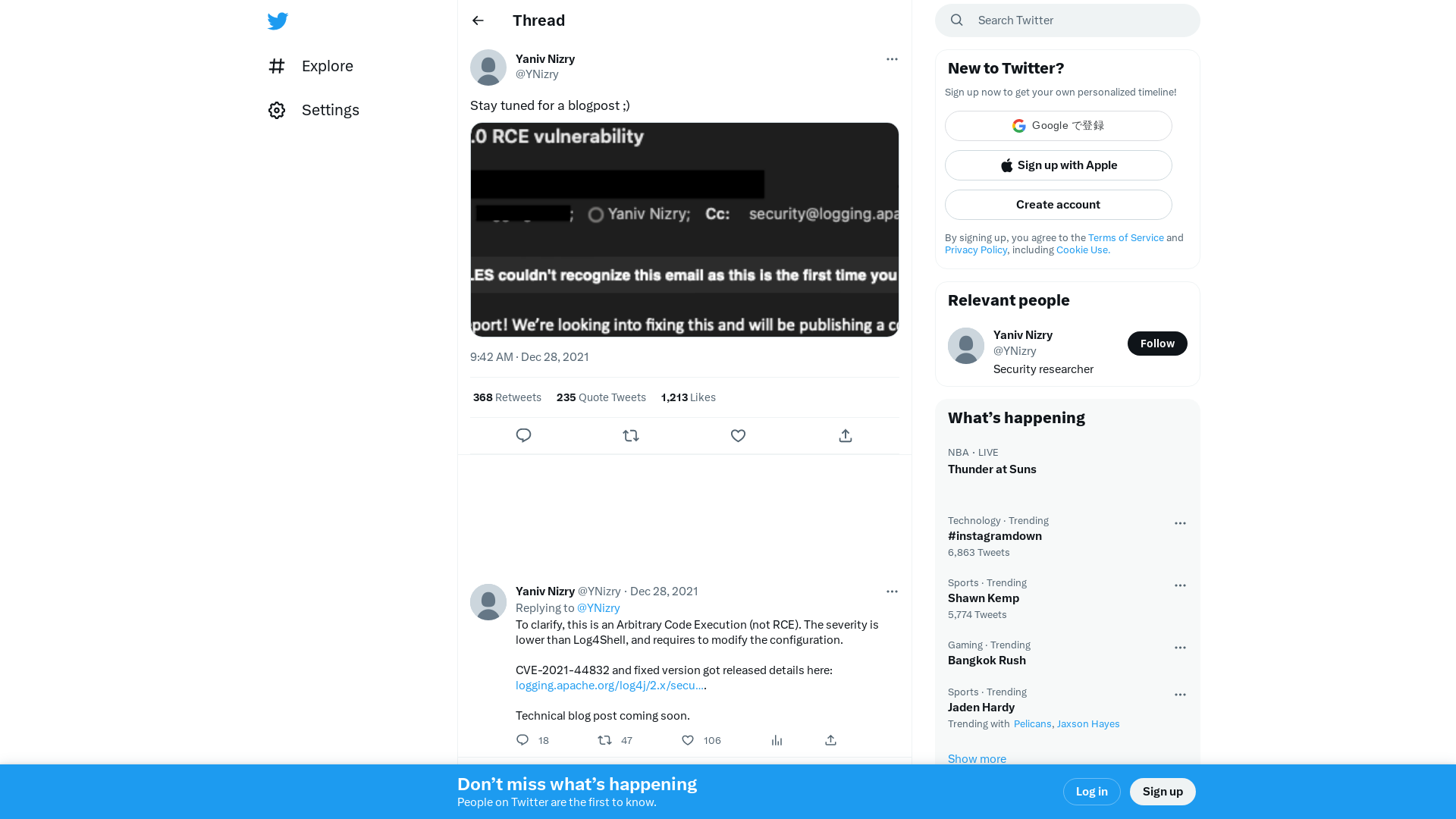 Yaniv Nizry on Twitter: "Stay tuned for a blogpost ;) https://t.co/D56WpVsuF3" / Twitter