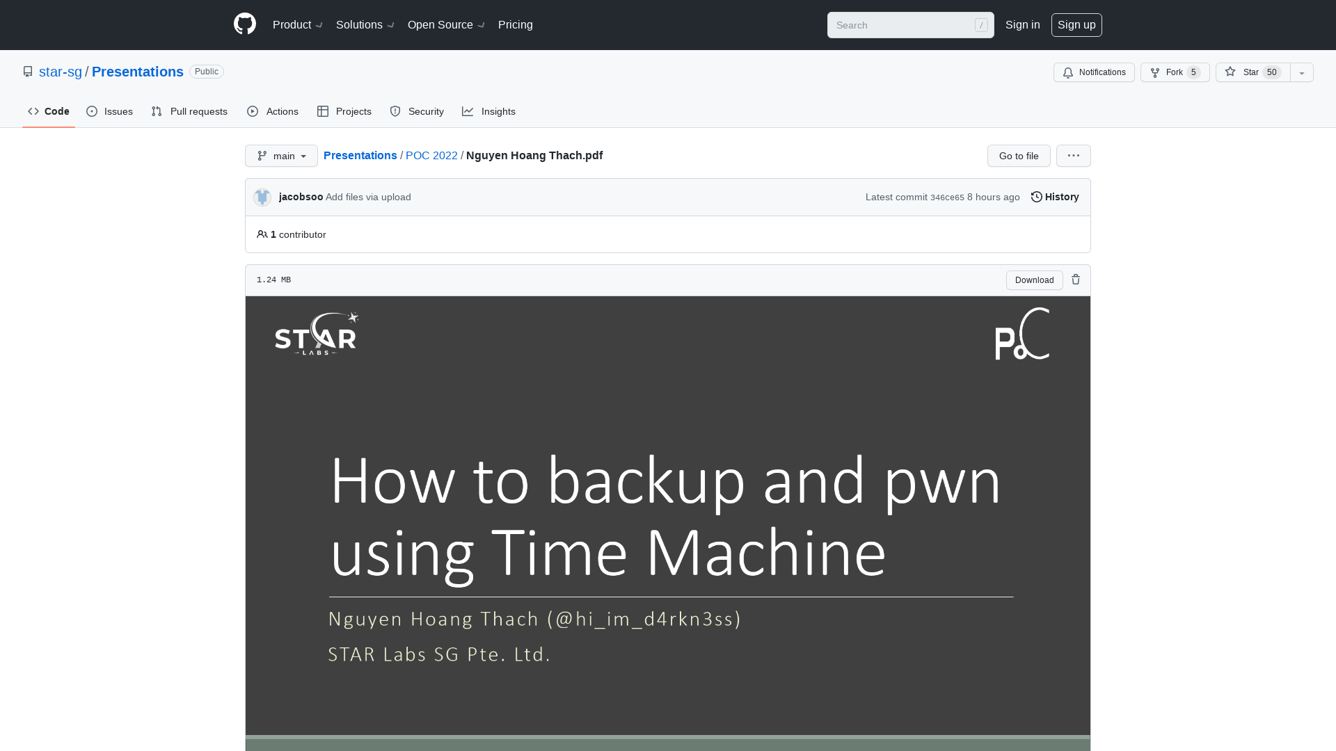 Presentations/Nguyen Hoang Thach.pdf at main · star-sg/Presentations · GitHub
