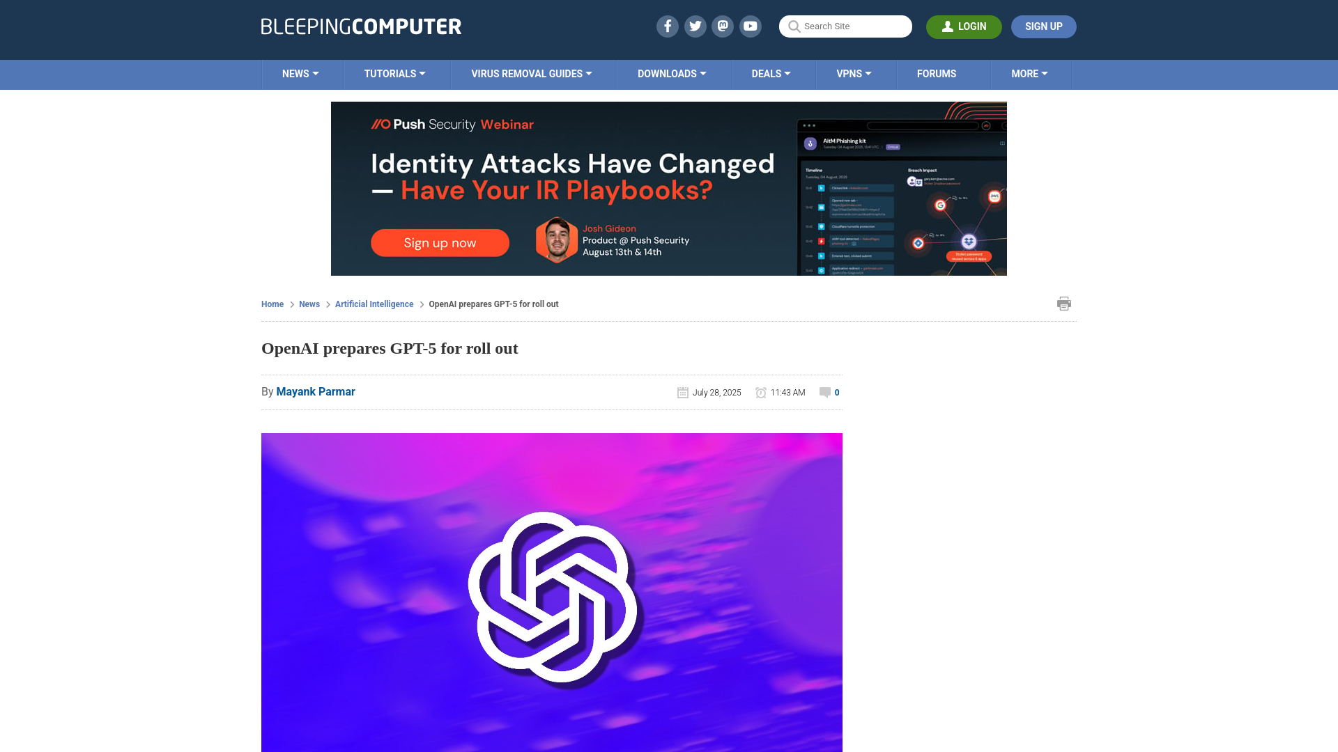 OpenAI prepares GPT-5 for roll out