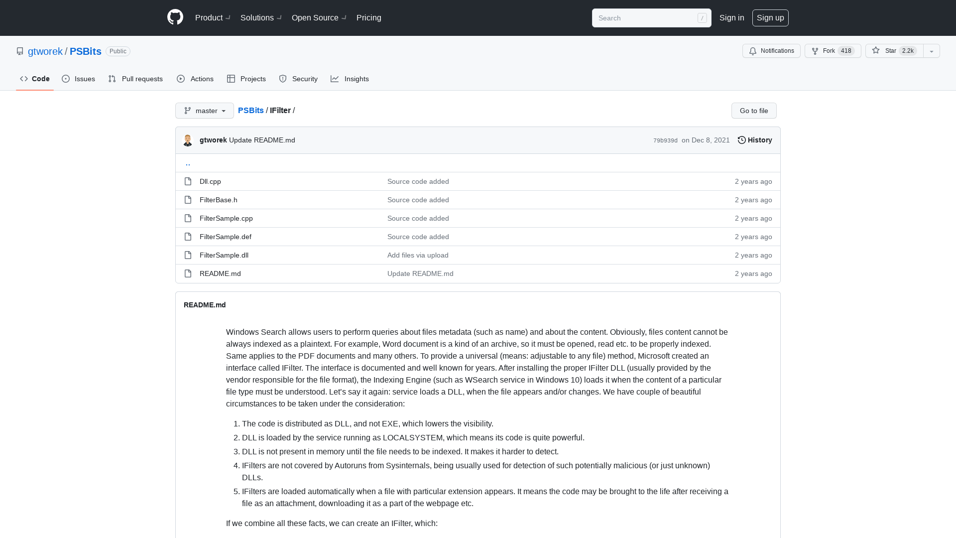 PSBits/IFilter at master · gtworek/PSBits · GitHub