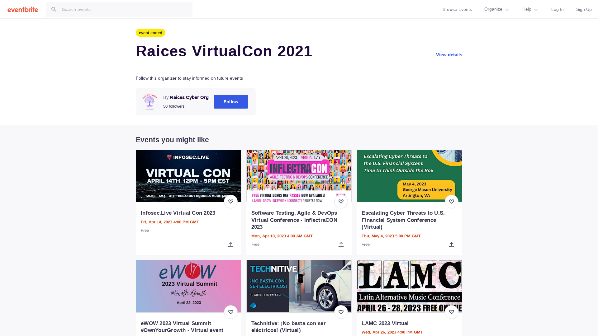 Raices VirtualCon 2021 Tickets, Sat, Dec 4, 2021 at 11:00 AM | Eventbrite
