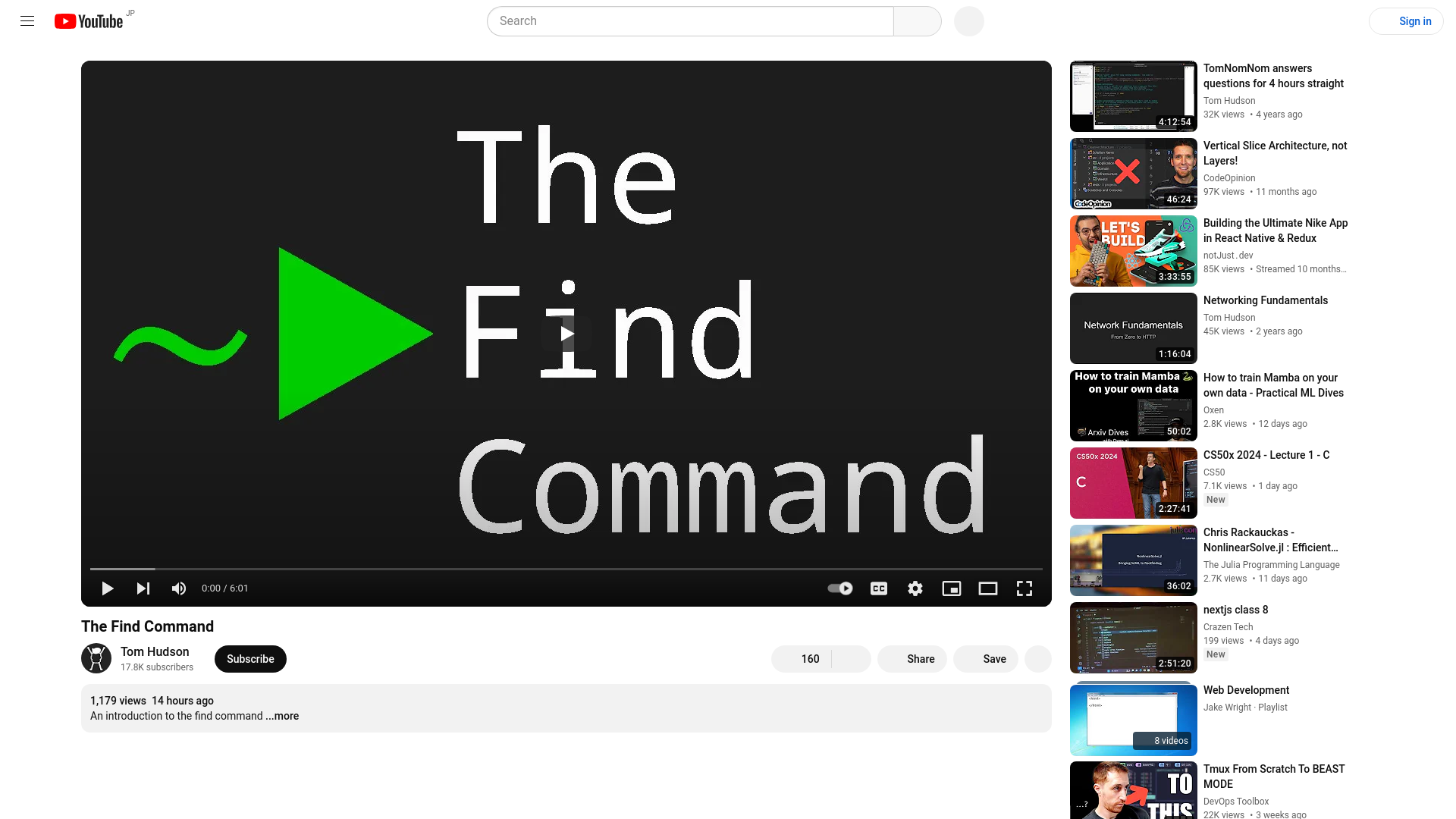 The Find Command - YouTube