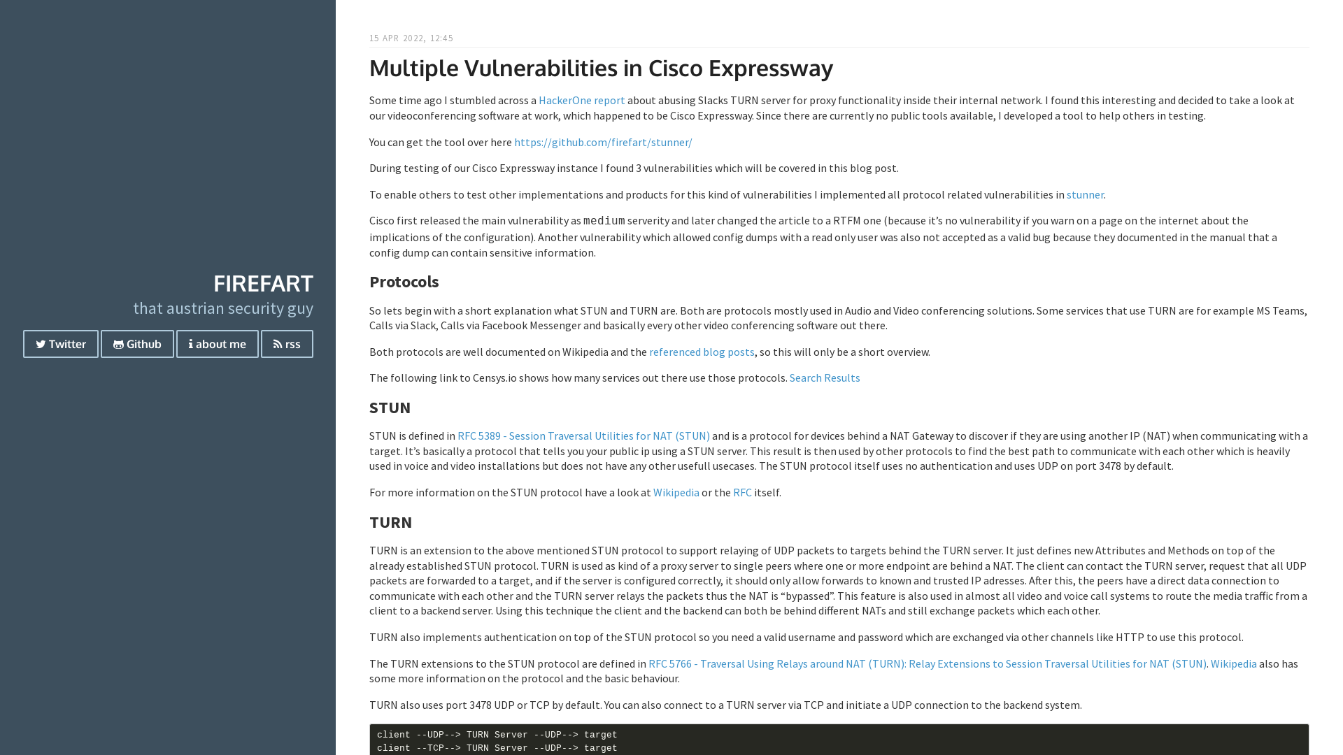 Multiple Vulnerabilities in Cisco Expressway
