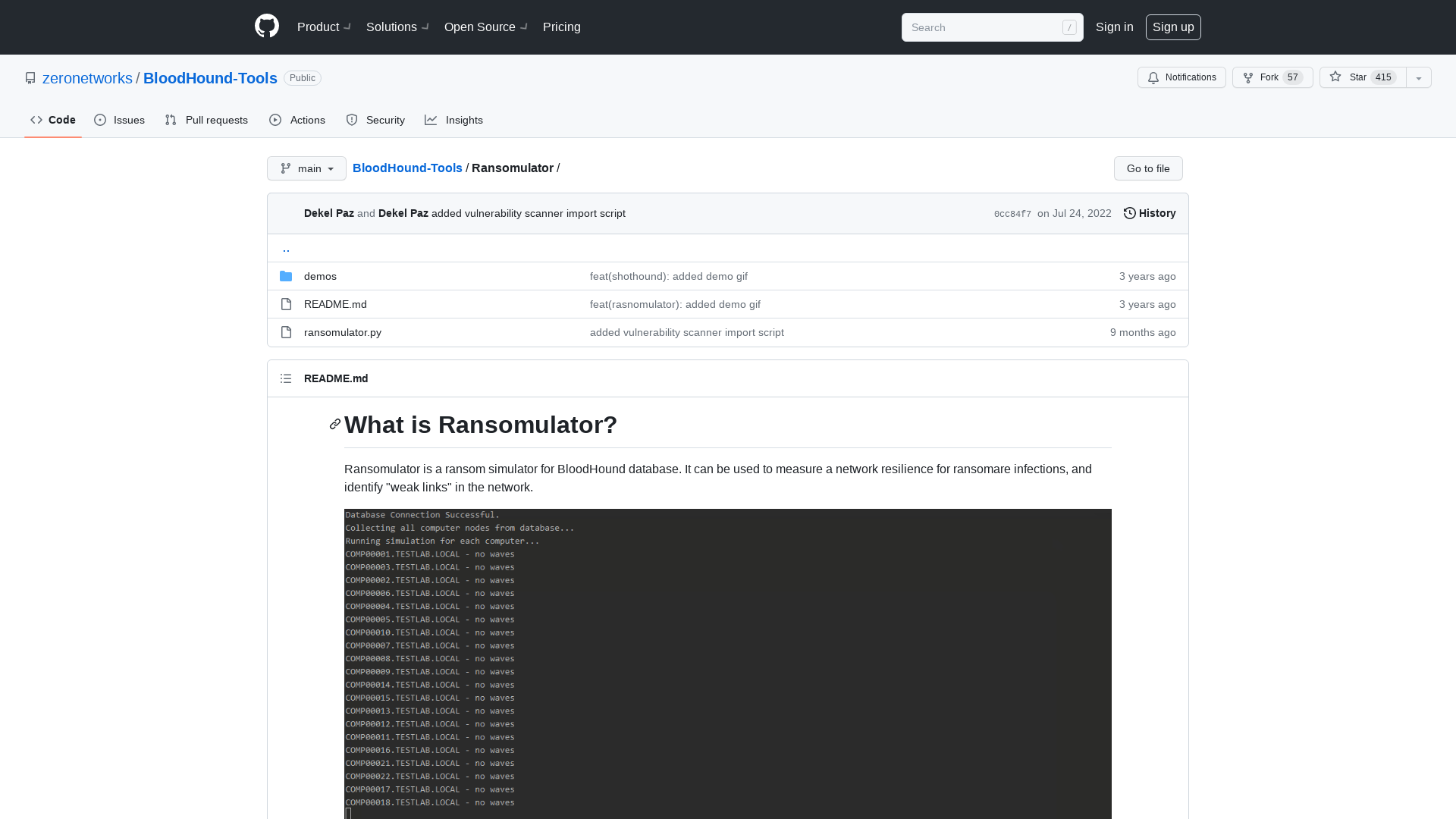 BloodHound-Tools/Ransomulator at main · zeronetworks/BloodHound-Tools · GitHub