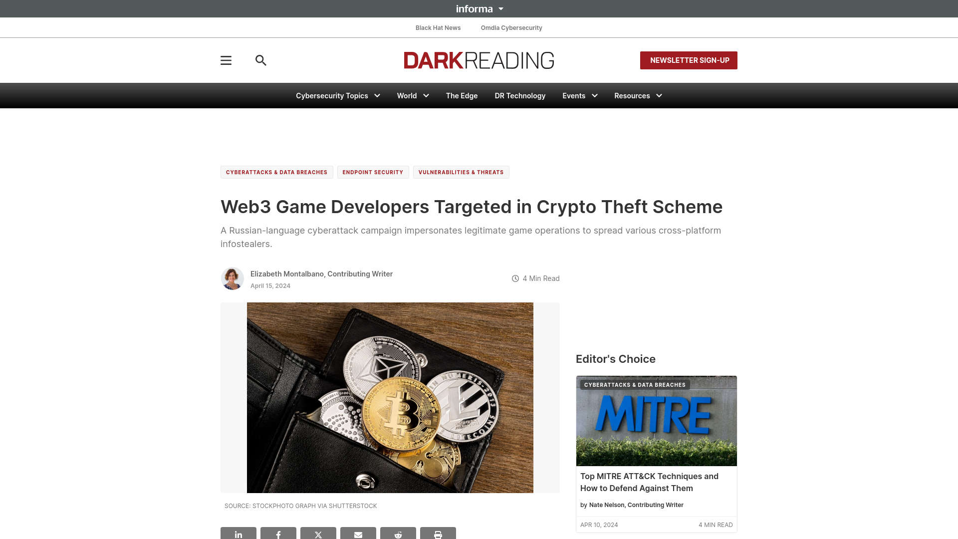 Web3 Game Developers Targeted in Crypto Theft Scheme