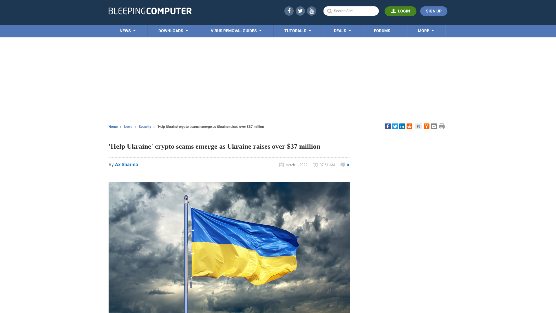 'Help Ukraine' crypto scams emerge as Ukraine raises over $37 million