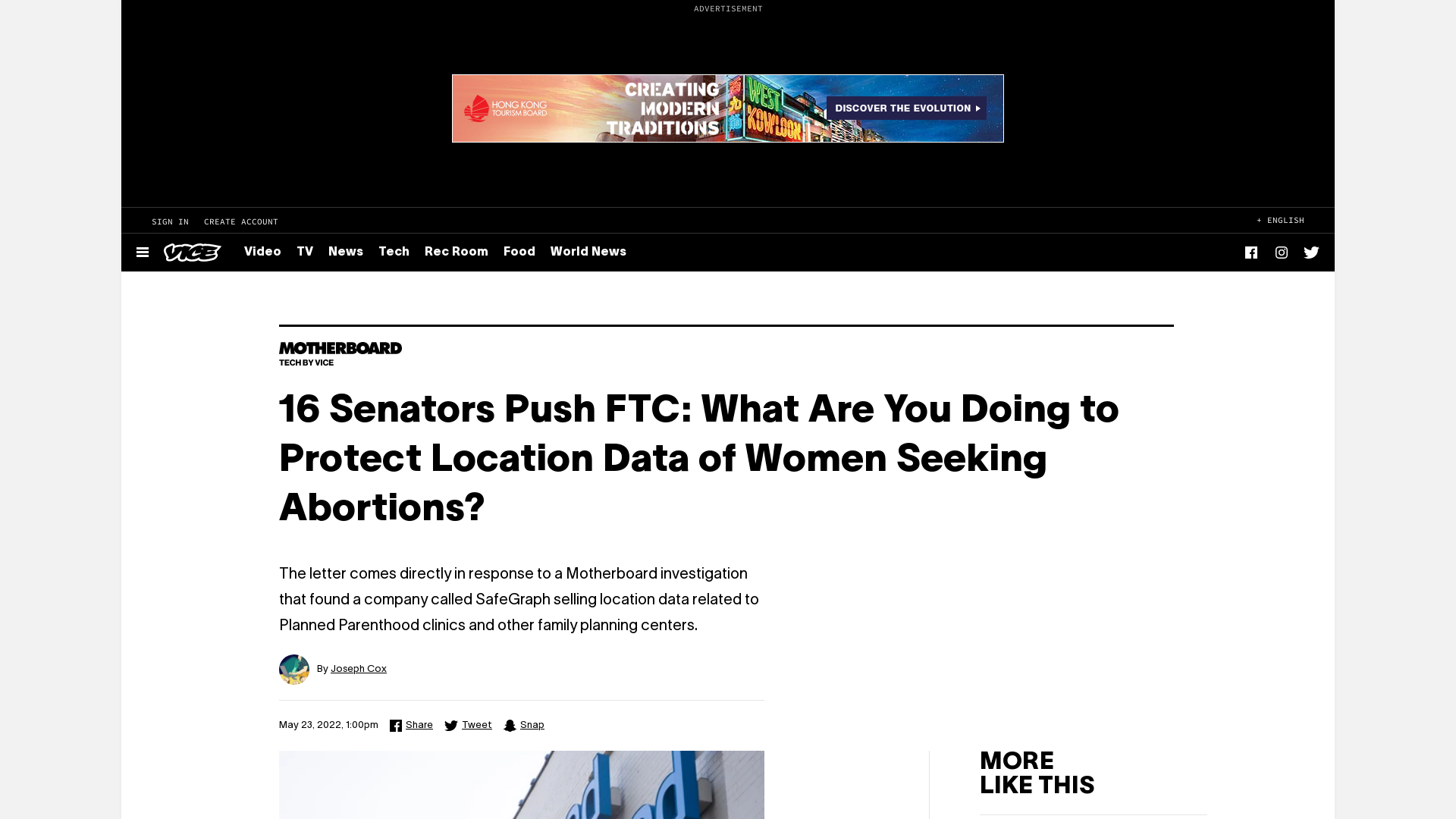 16 Senators Push FTC: What Are You Doing to Protect Location Data of Women Seeking Abortions?