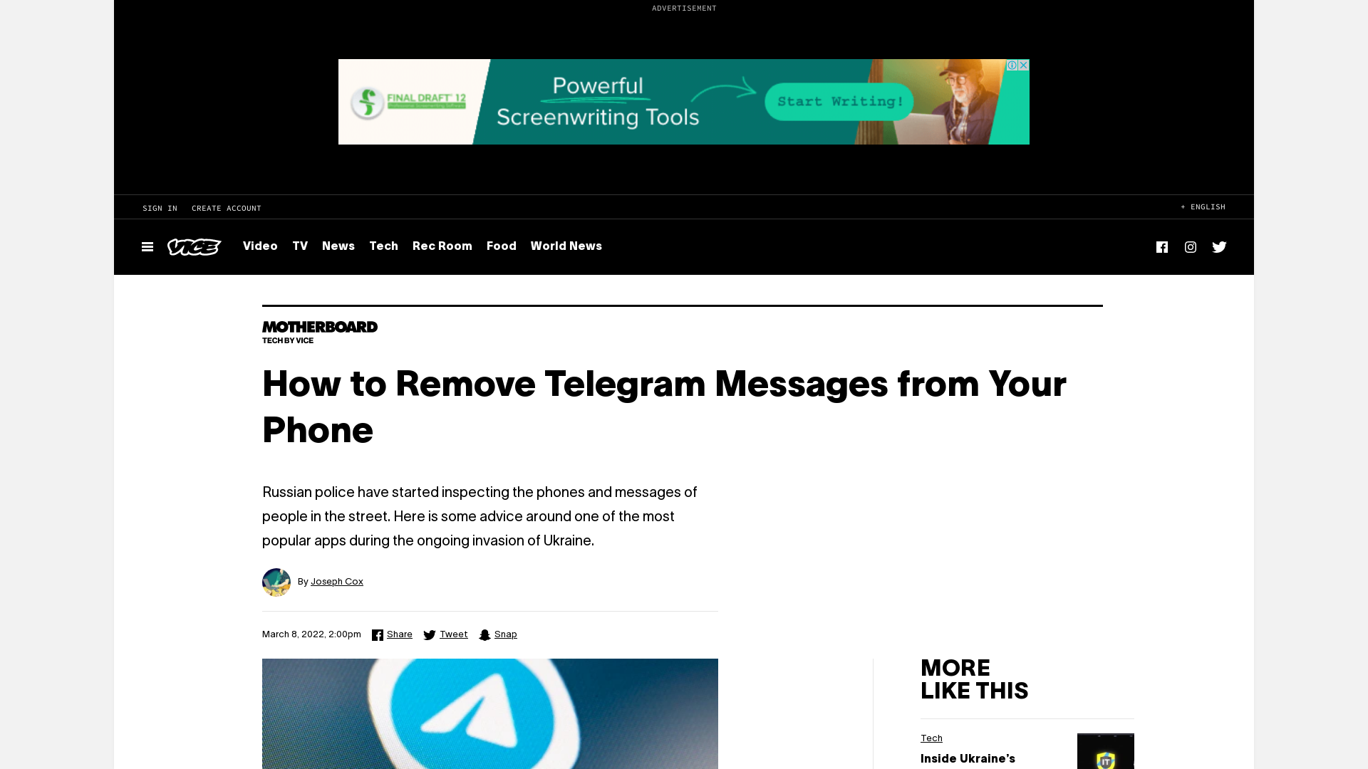 How to Remove Telegram Messages from Your Phone