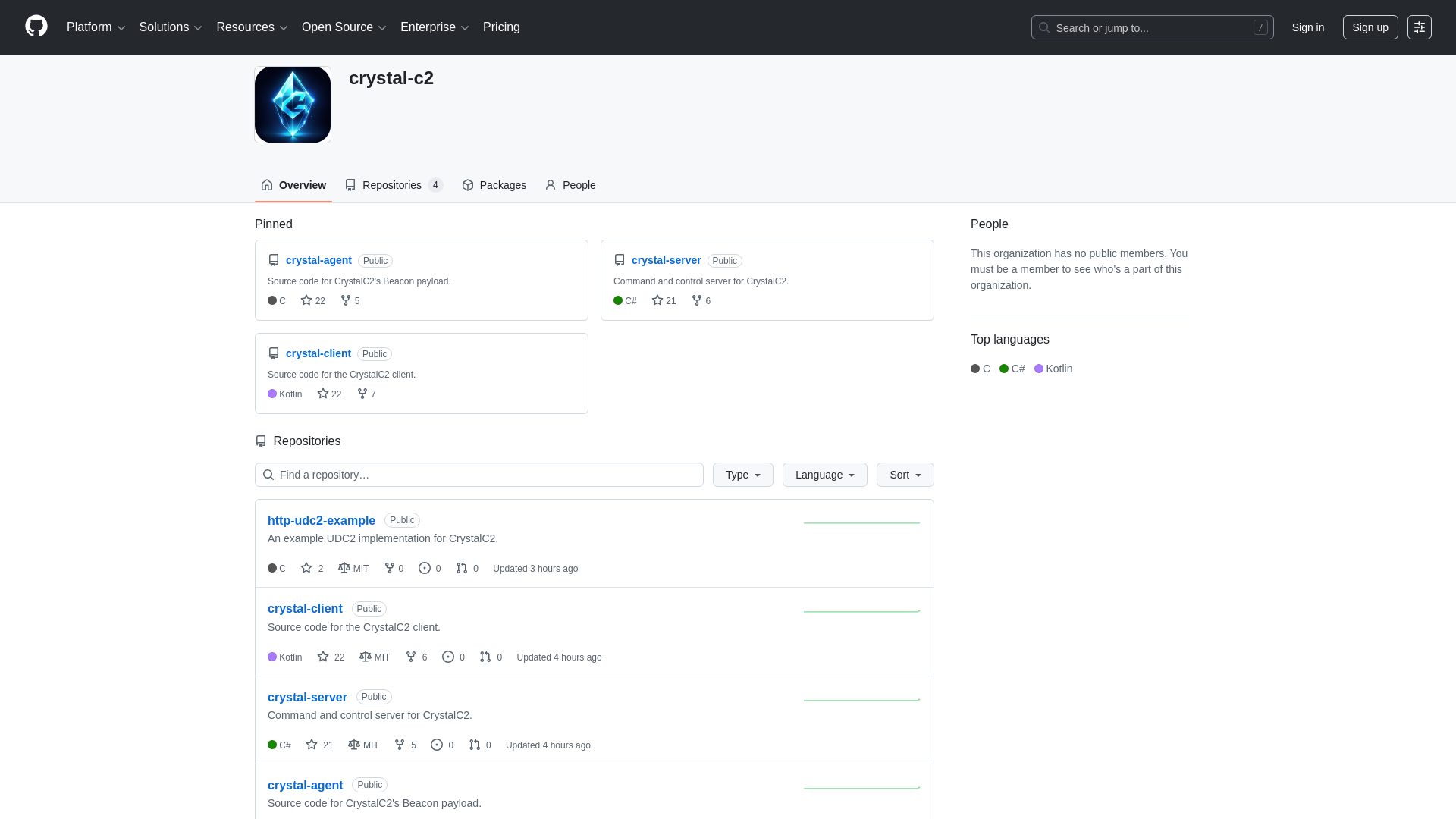 crystal-c2 · GitHub