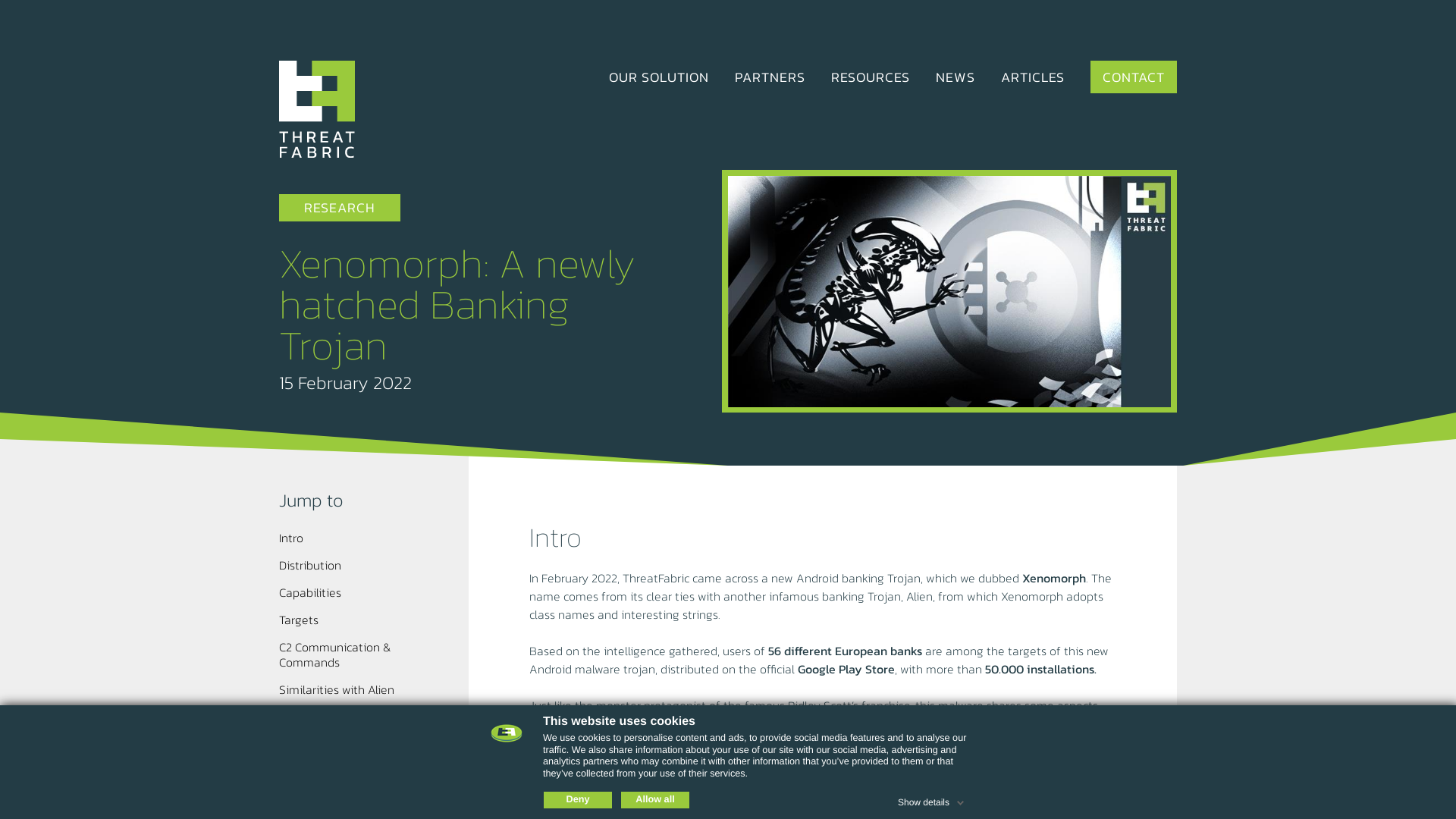 Xenomorph: A newly hatched Banking Trojan — ThreatFabric