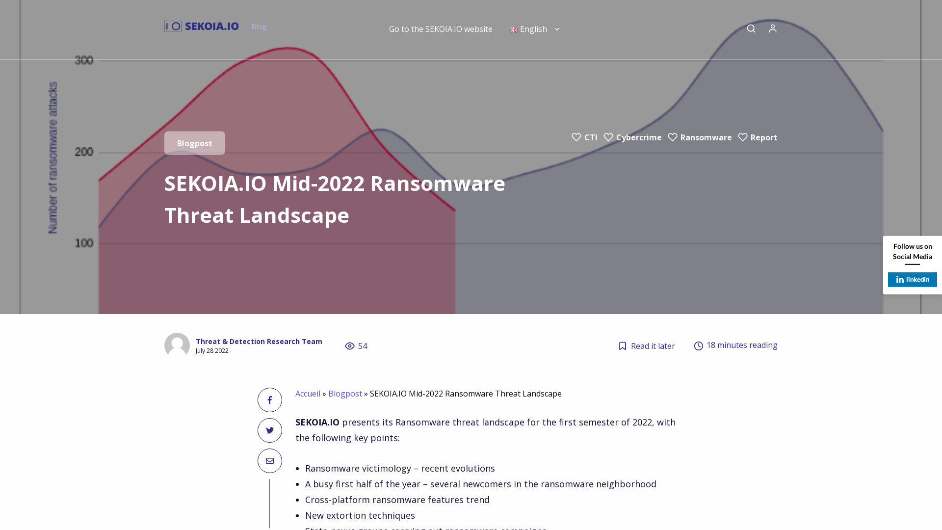 SEKOIA.IO Mid-2022 Ransomware Threat Landscape - SEKOIA.IO Blog