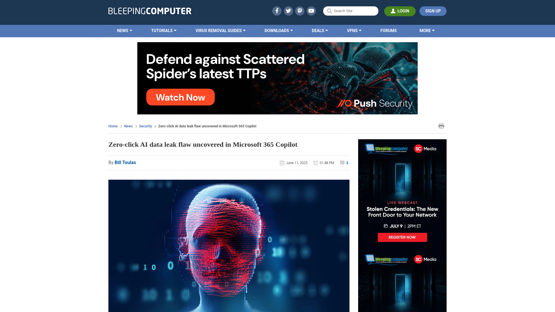 Zero-click AI data leak flaw uncovered in Microsoft 365 Copilot