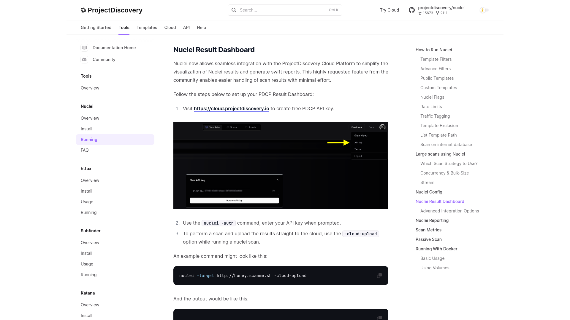 Running Nuclei - ProjectDiscovery Documentation