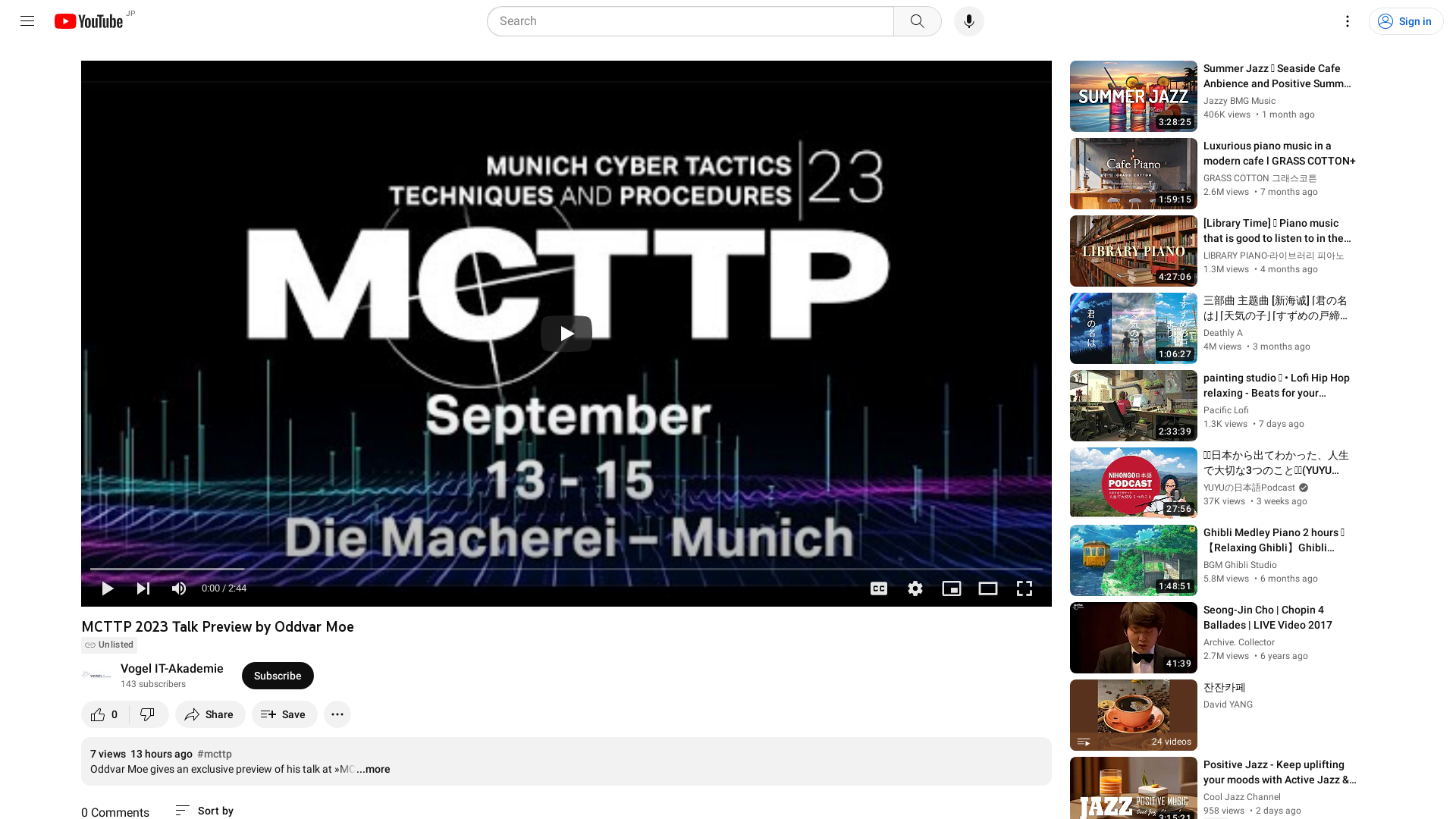 MCTTP 2023 Talk Preview by Oddvar Moe - YouTube