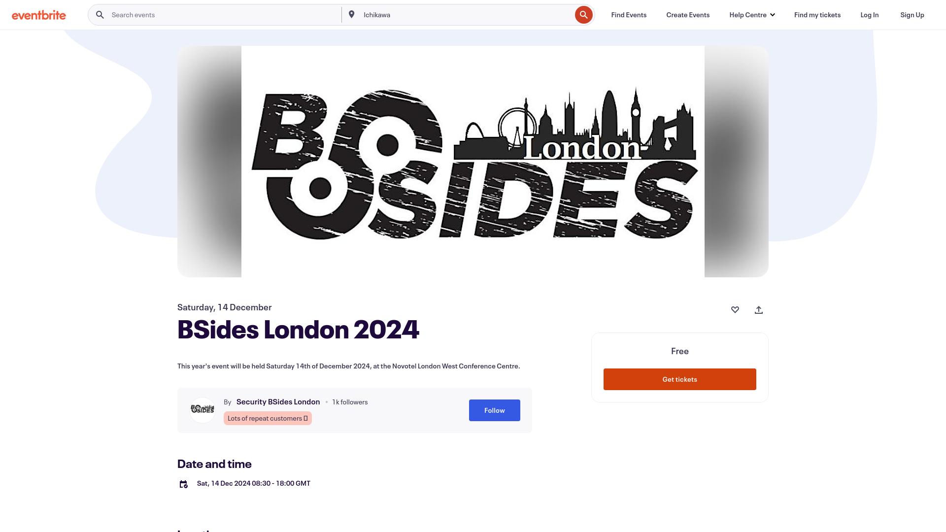 BSides London 2024 Tickets, Sat 14 Dec 2024 at 08:30 | Eventbrite