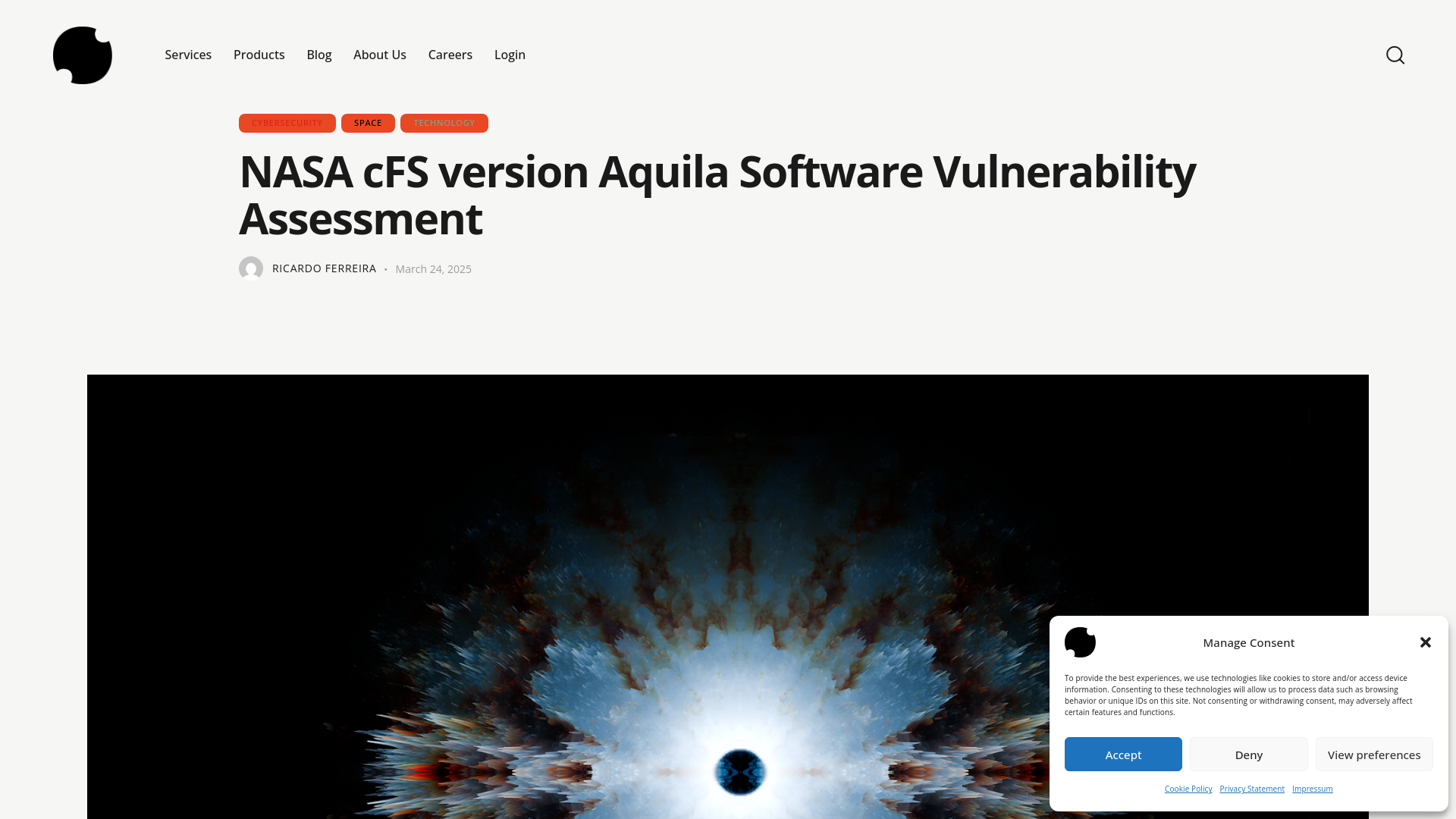 NASA cFS version Aquila Software Vulnerability Assessment – VisionSpace