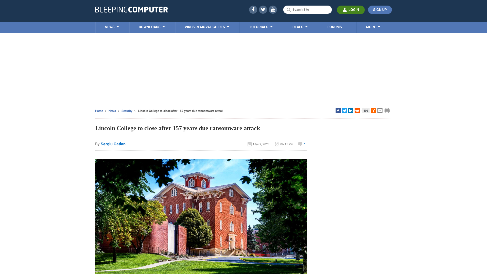 Lincoln College to close after 157 years due ransomware attack