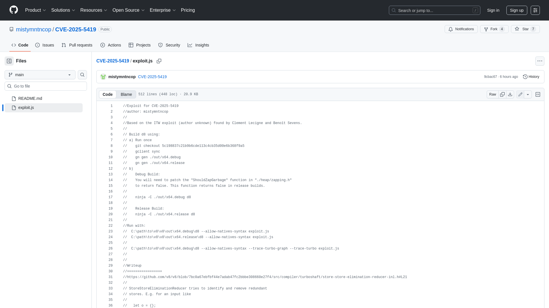 CVE-2025-5419/exploit.js at main · mistymntncop/CVE-2025-5419 · GitHub