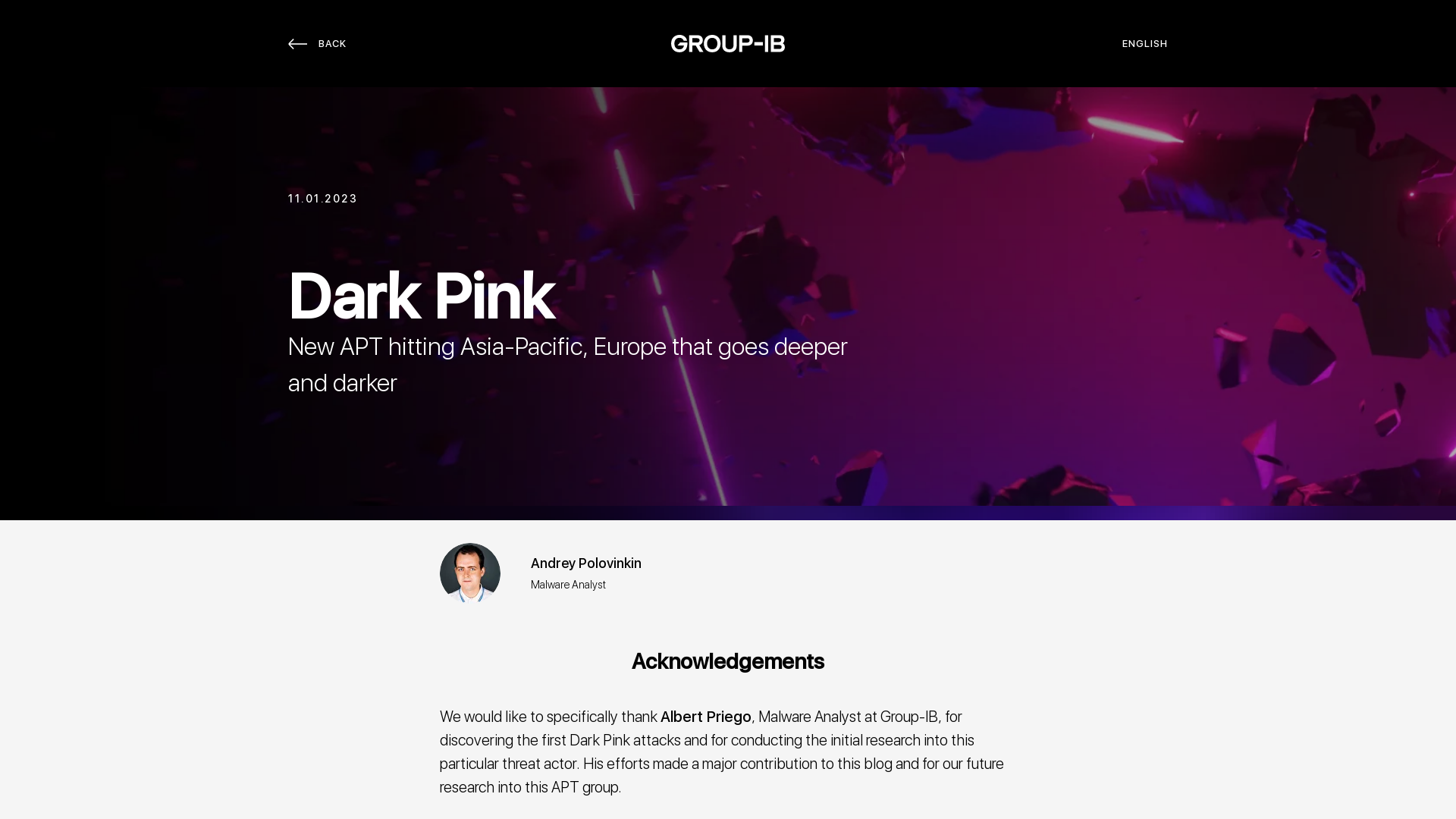 Dark Pink