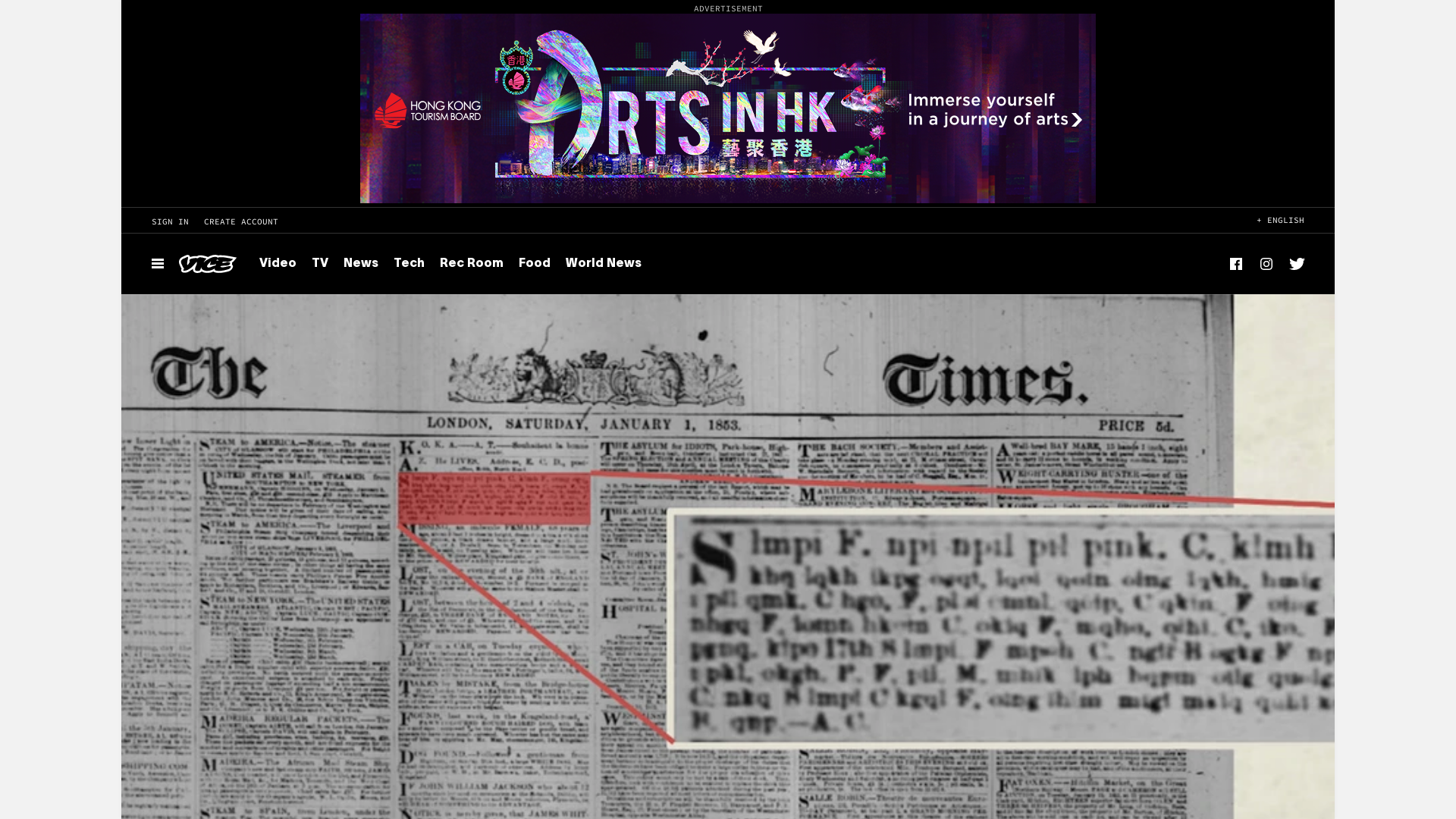 Codebreakers Find ‘Sexts,’ Arctic Dispatches in 200-Year-Old Encrypted Newspaper Ads