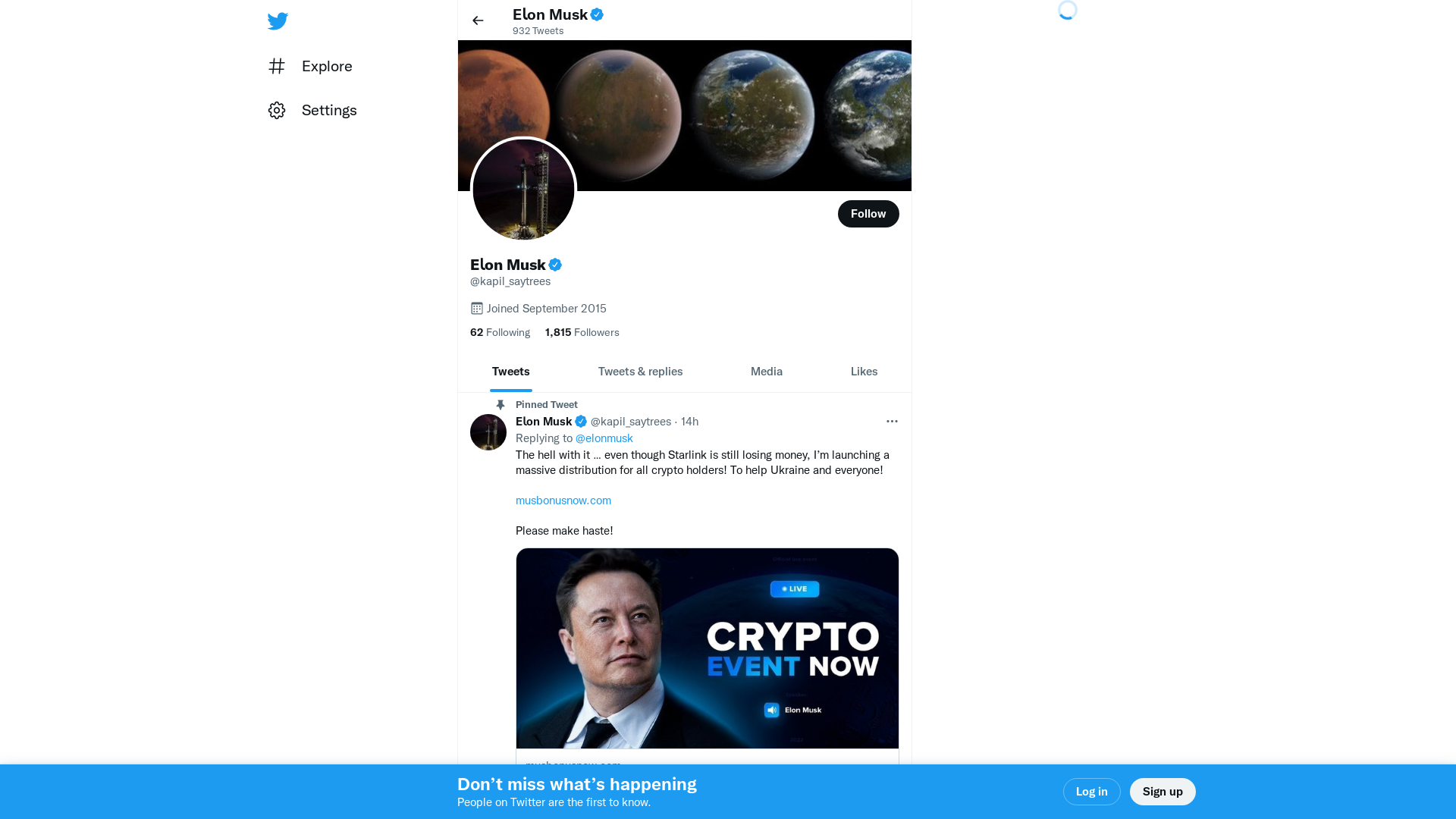 EꙆon Musk (@kapil_saytrees) / Twitter