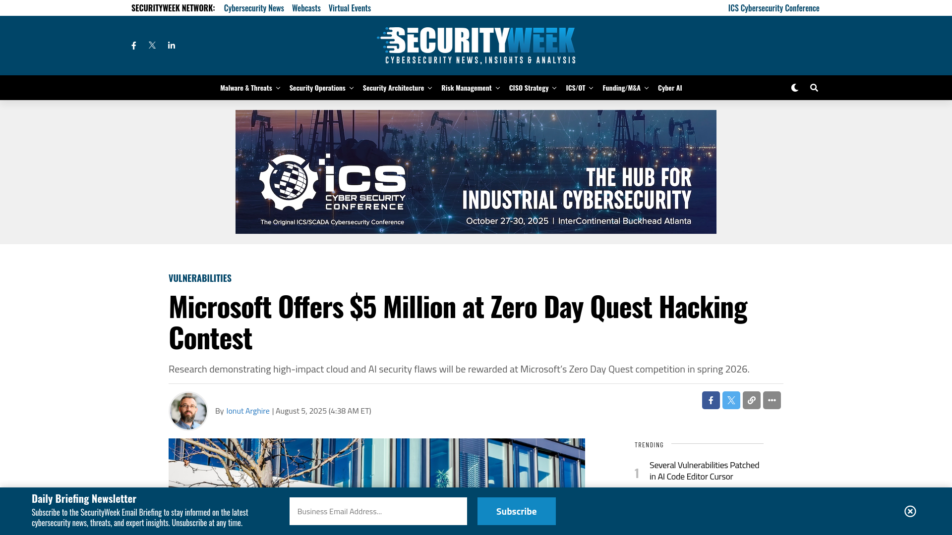 Microsoft Offers $5 Million at Zero Day Quest Hacking Contest - SecurityWeek
