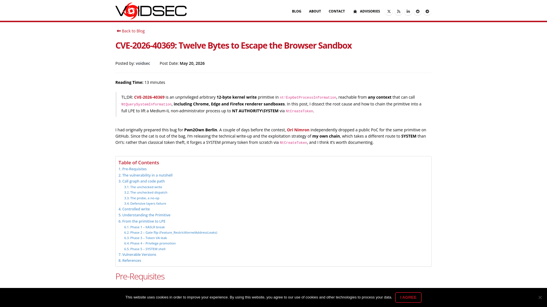 CVE-2026-40369: Twelve Bytes to Escape the Browser Sandbox - VoidSec