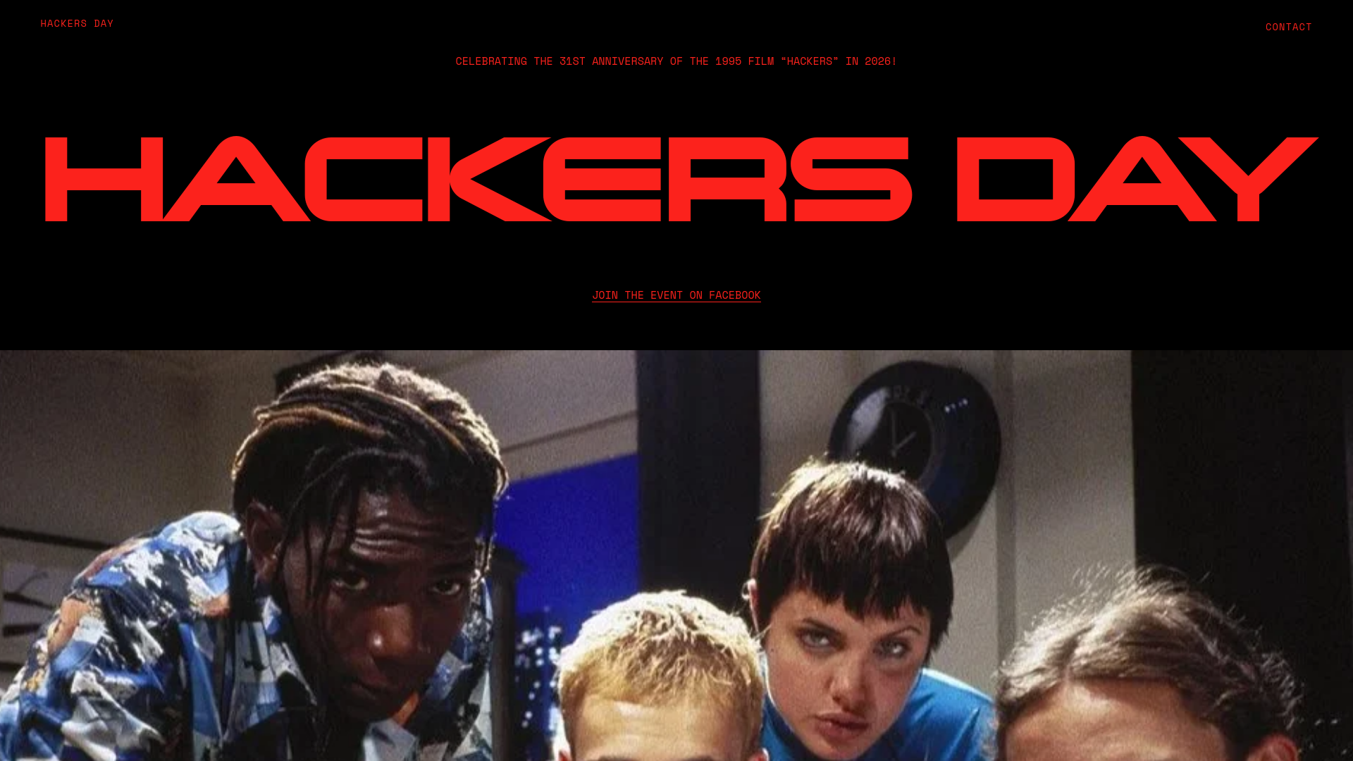 Hackers Day | Hackers 31st Anniversary | September 15, 2026