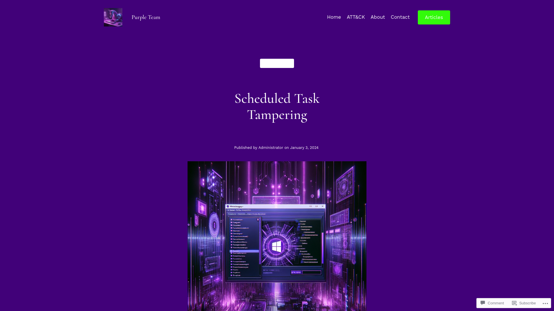 Scheduled Task Tampering – Purple Team