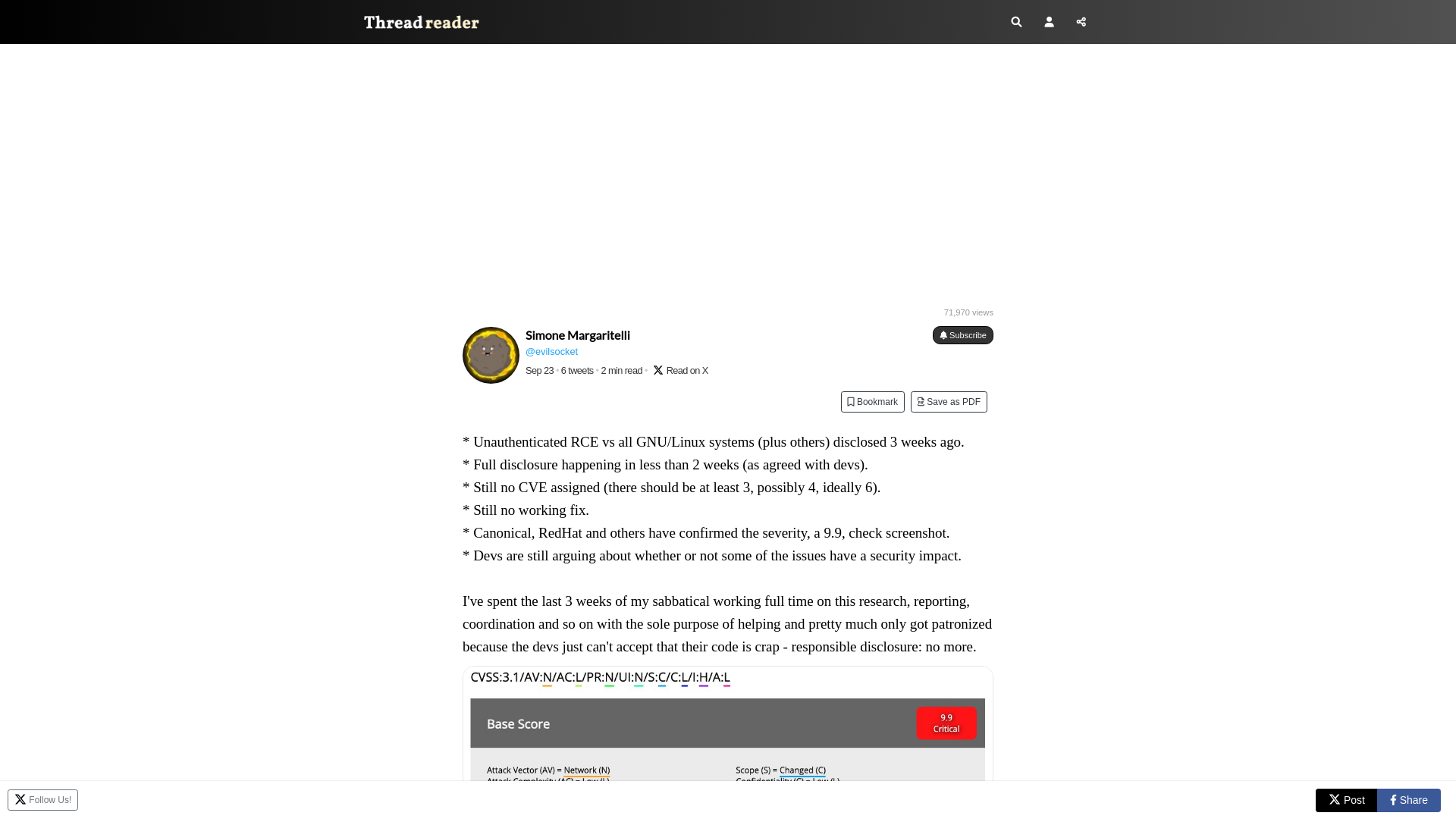 Thread by @evilsocket on Thread Reader App – Thread Reader App