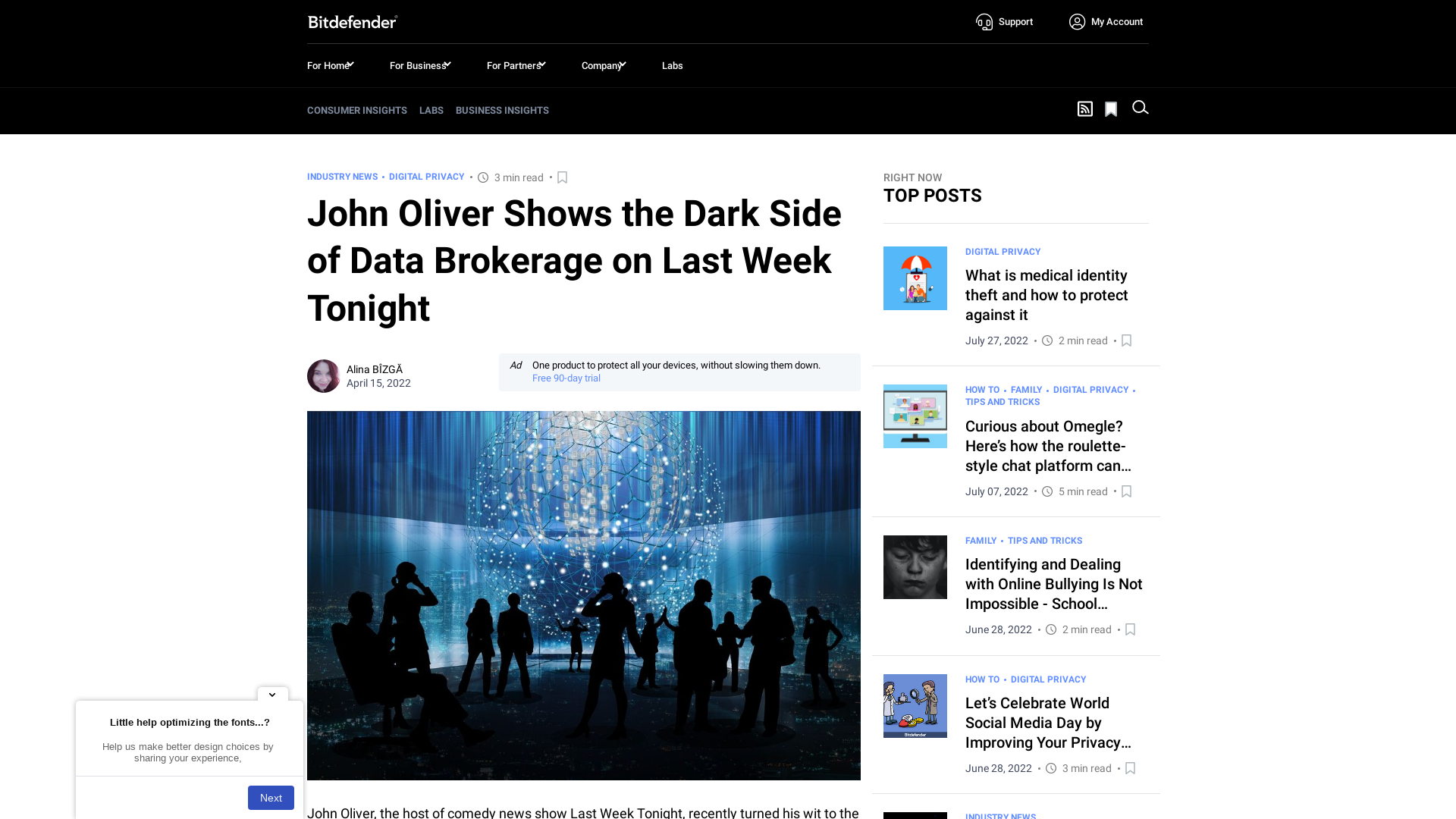 John Oliver Shows the Dark Side of Data Brokerage on Last Week Tonight