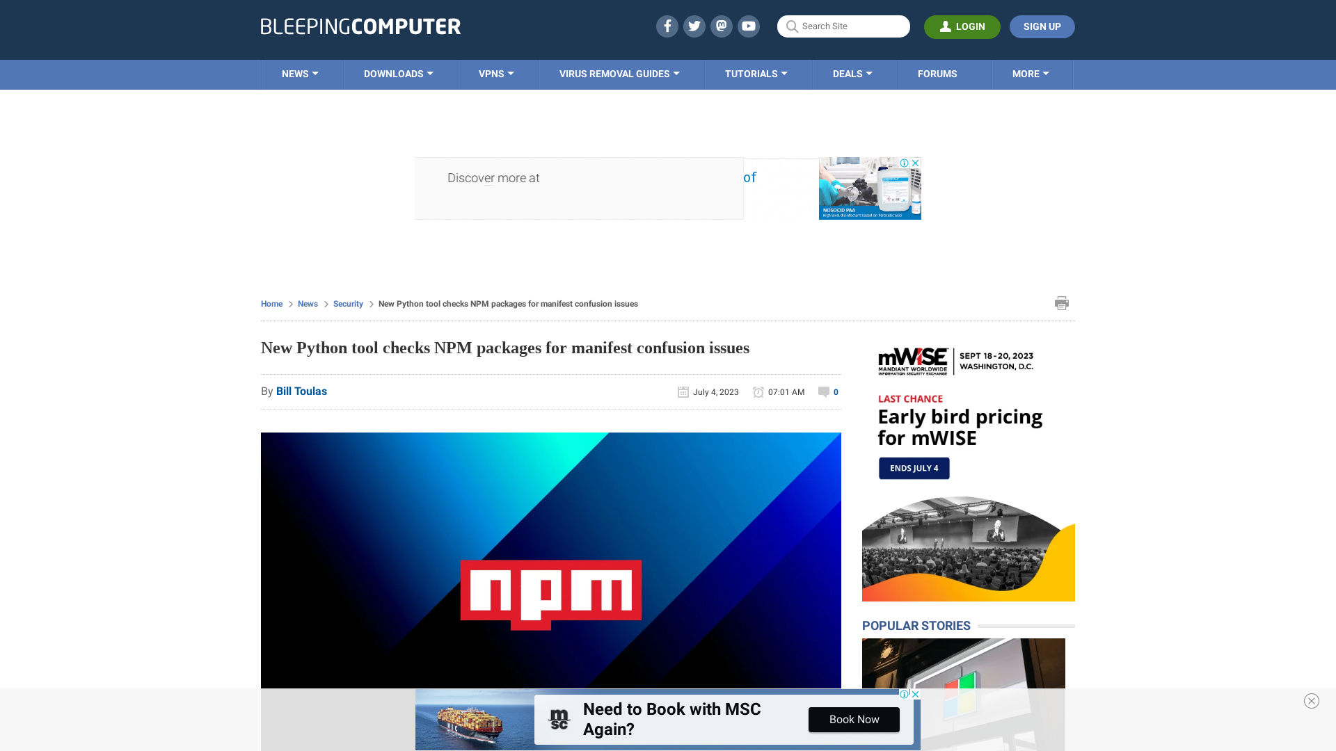 New Python tool checks NPM packages for manifest confusion issues