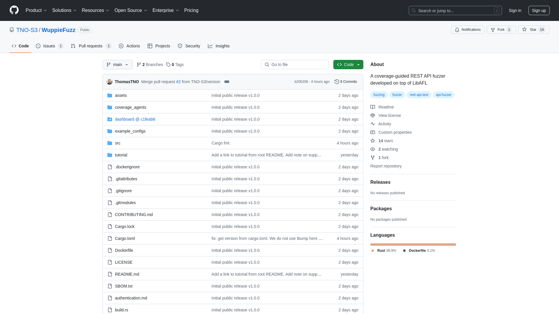 GitHub - TNO-S3/WuppieFuzz: A coverage-guided REST API fuzzer developed on top of LibAFL