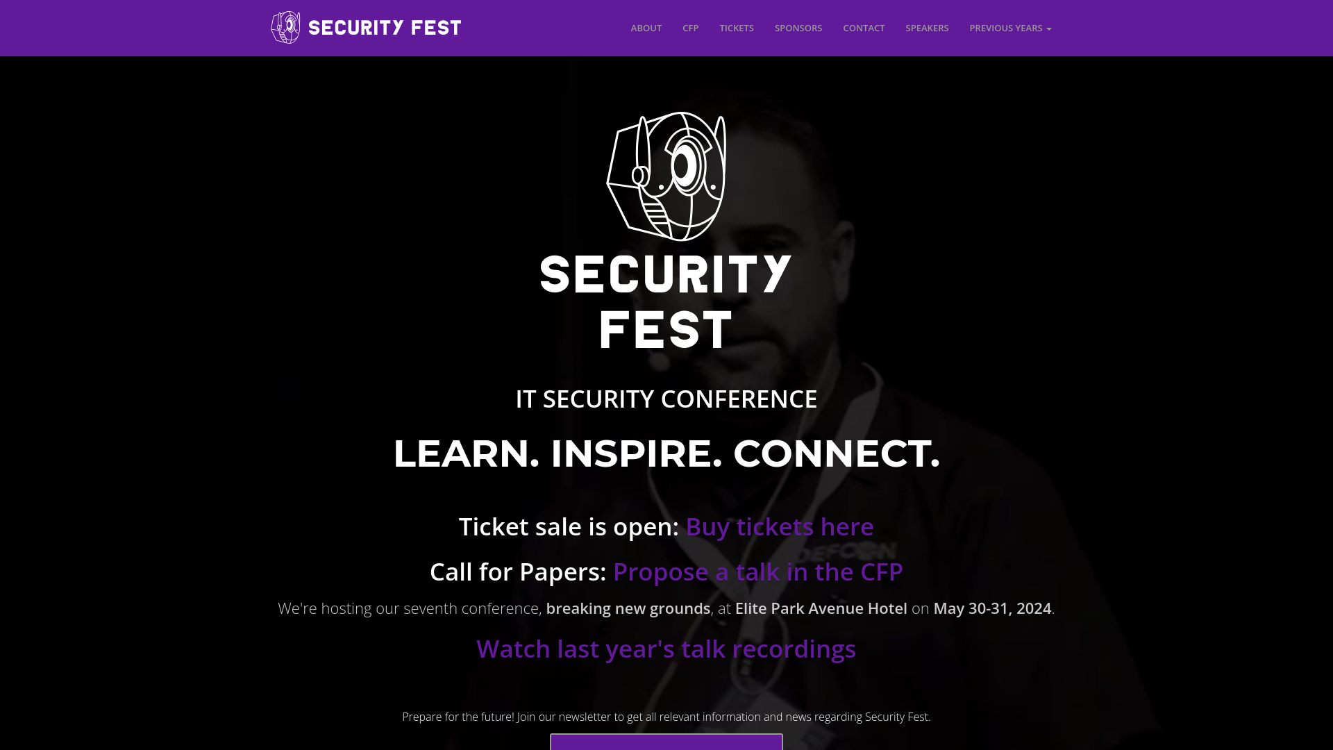 Security Fest - IT Security Conference May 30-31 2024, Gothenburg, Sweden